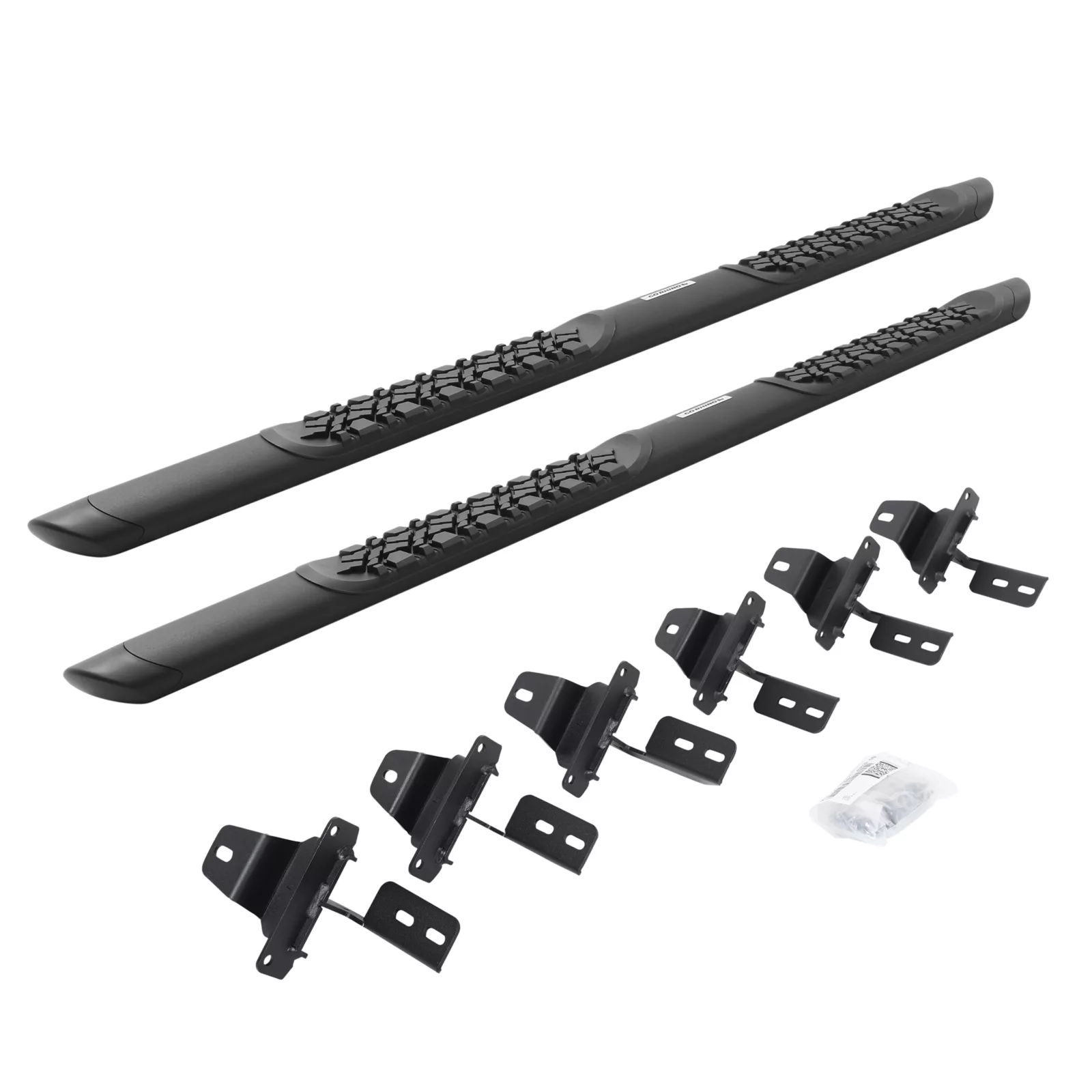 V-Series V3 Aluminum Side Steps and Mounting Brackets Kit - Textured Black
