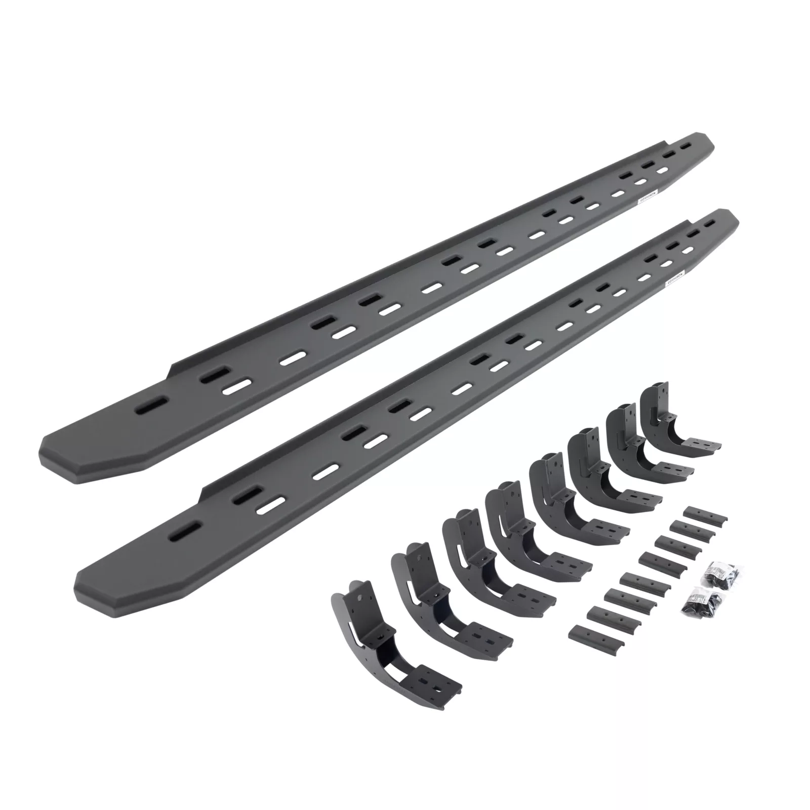 RB30 Slim Line Running Boards with Mounting Bracket Kit