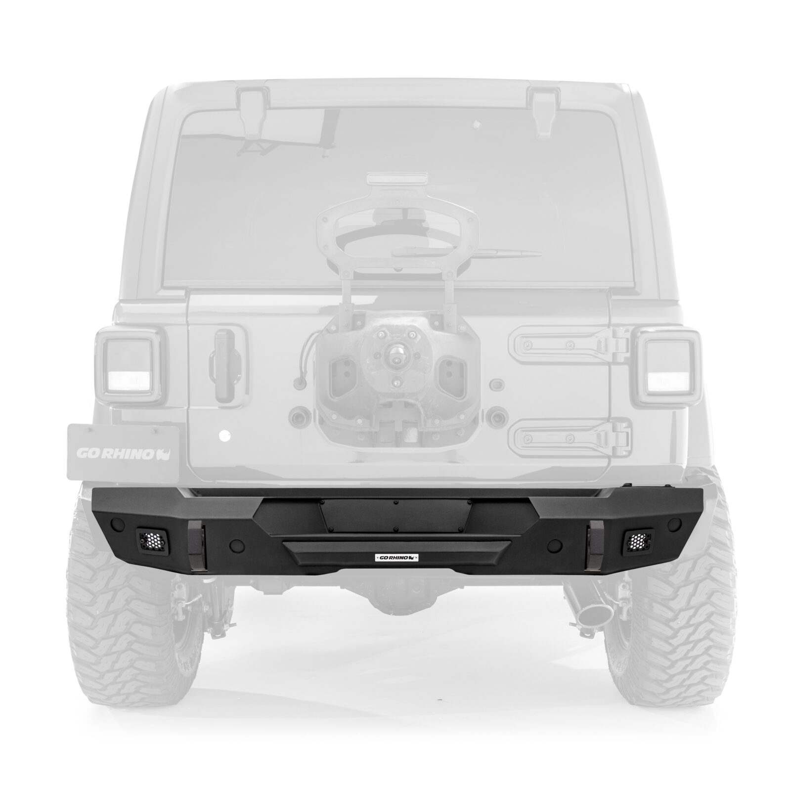 Trailline Rear Stubby Bumper for Jeep Wrangler JL