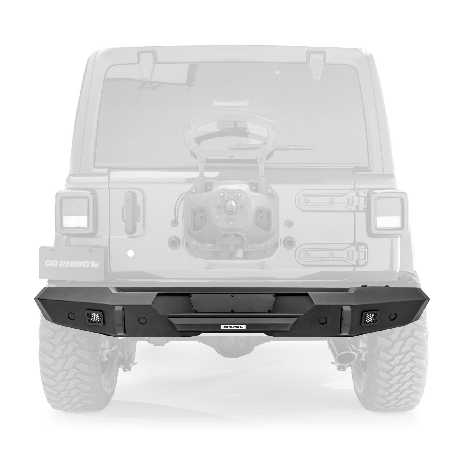 Trailline Rear Straight Bumper for Jeep Wrangler JL