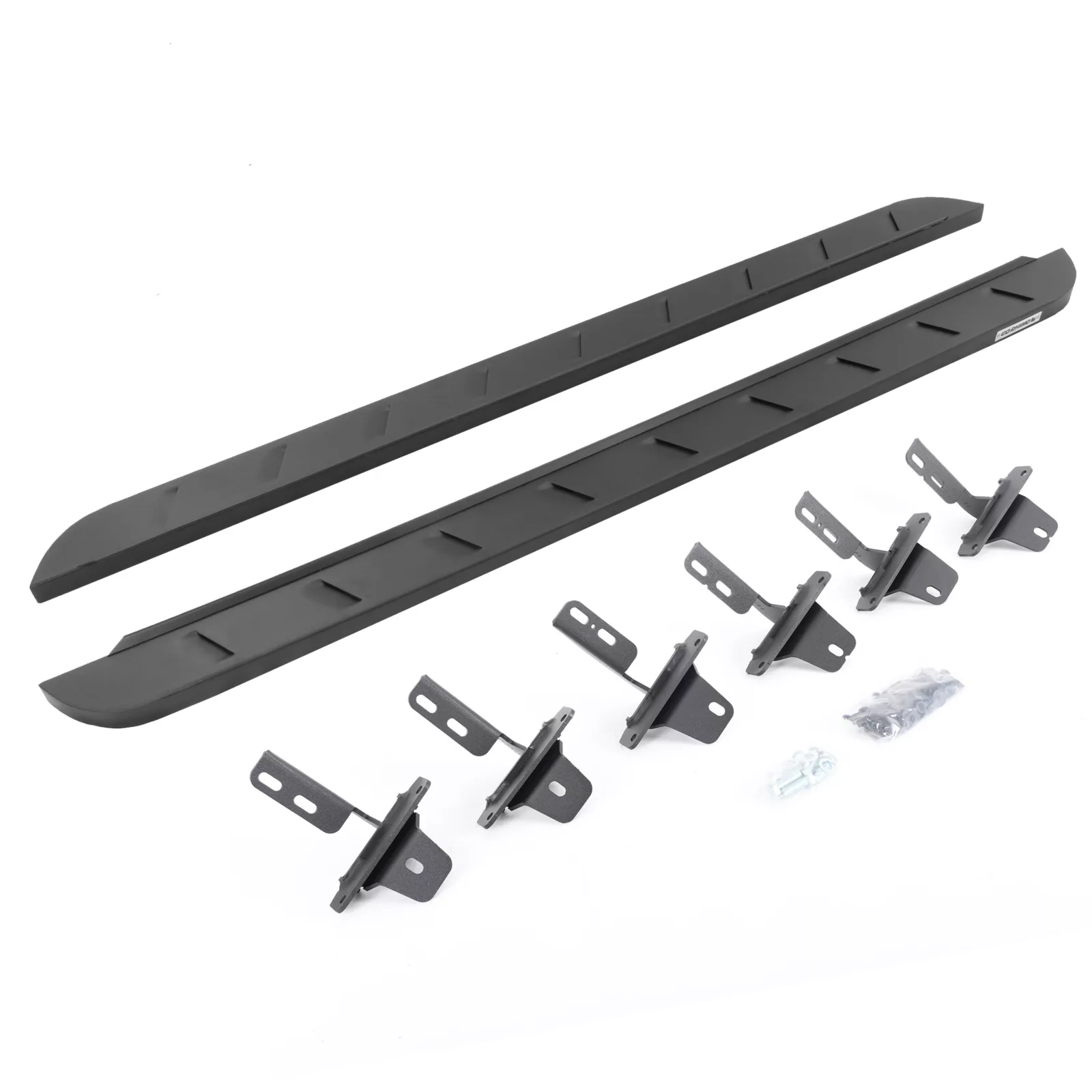 RB10 Slim Line Running Boards with Mounting Brackets Kit