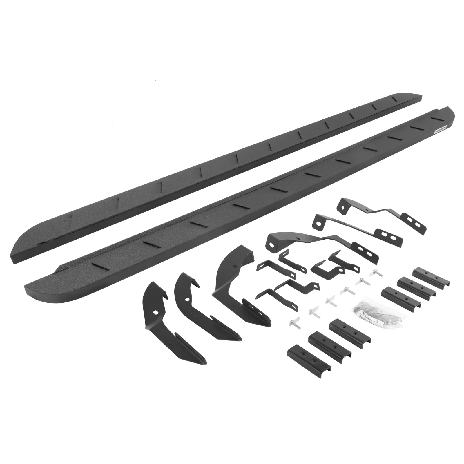 RB10 Slim Line Running Boards with Mounting Brackets Kit