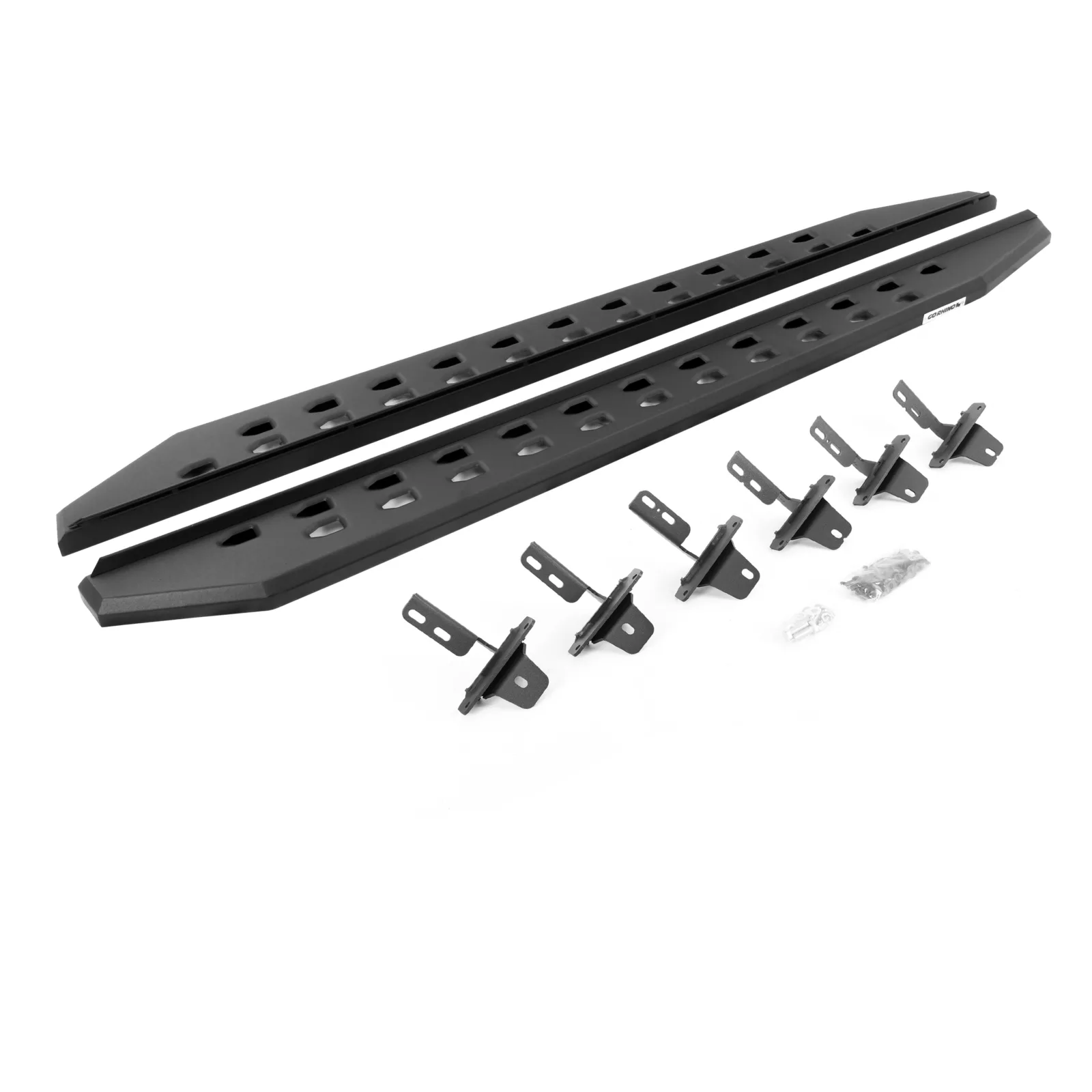 RB20 Slim Line Running Boards with Mounting Bracket Kit