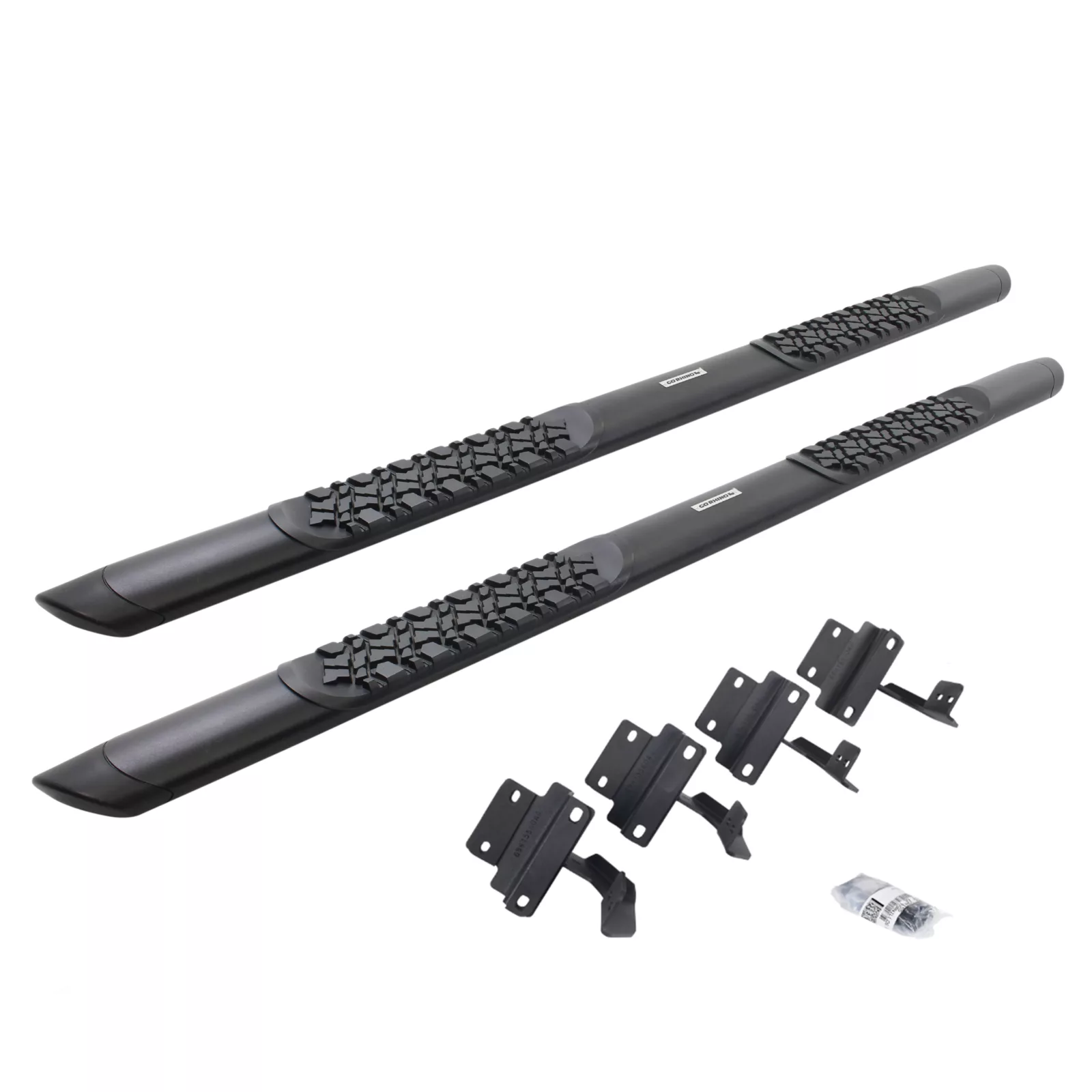 V-Series V3 Aluminum Side Steps and Mounting Brackets Kit - Textured Black