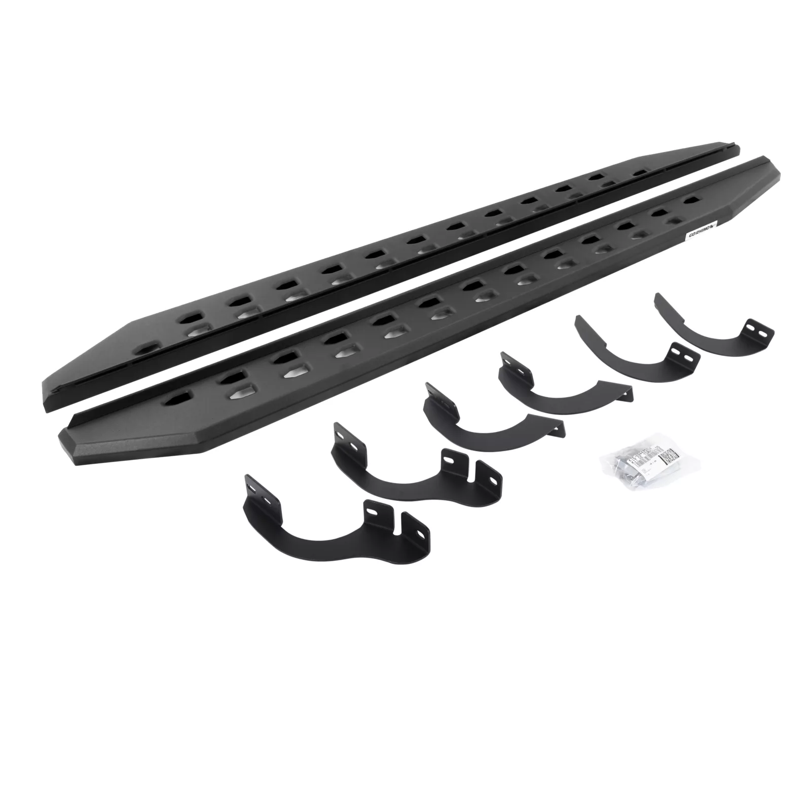 RB20 Slim Line Running Boards with Mounting Brackets Kit