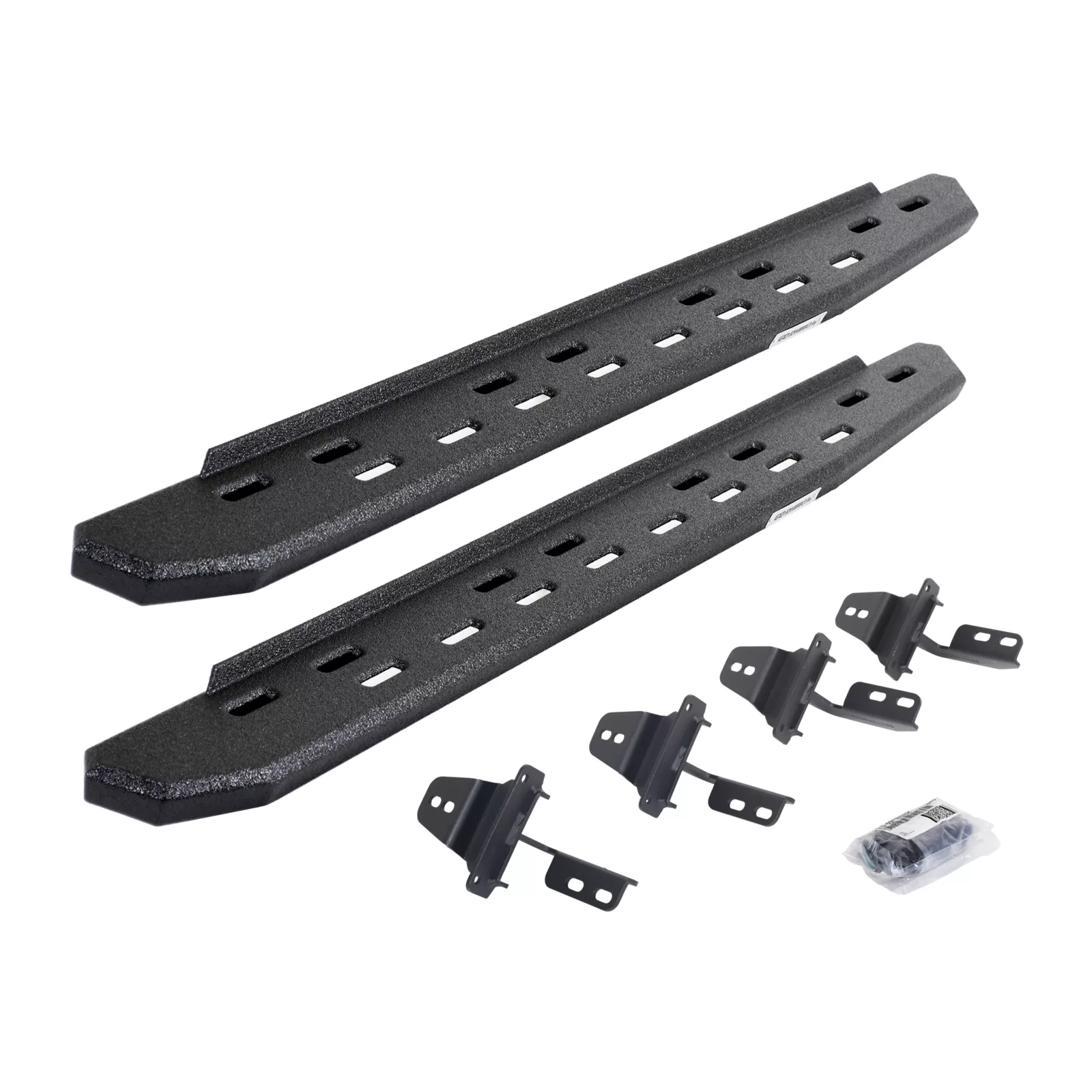 RB30 Slim Line Running Boards with Mounting Bracket Kit