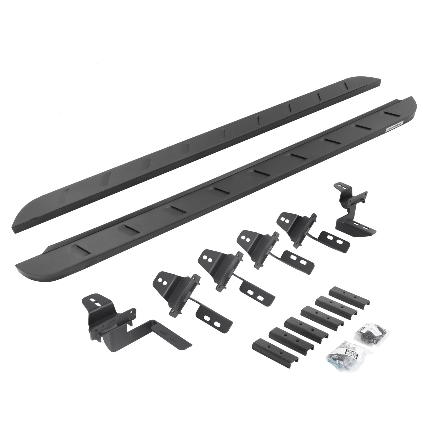 RB10 Slim Line Running Boards with Mounting Brackets Kit