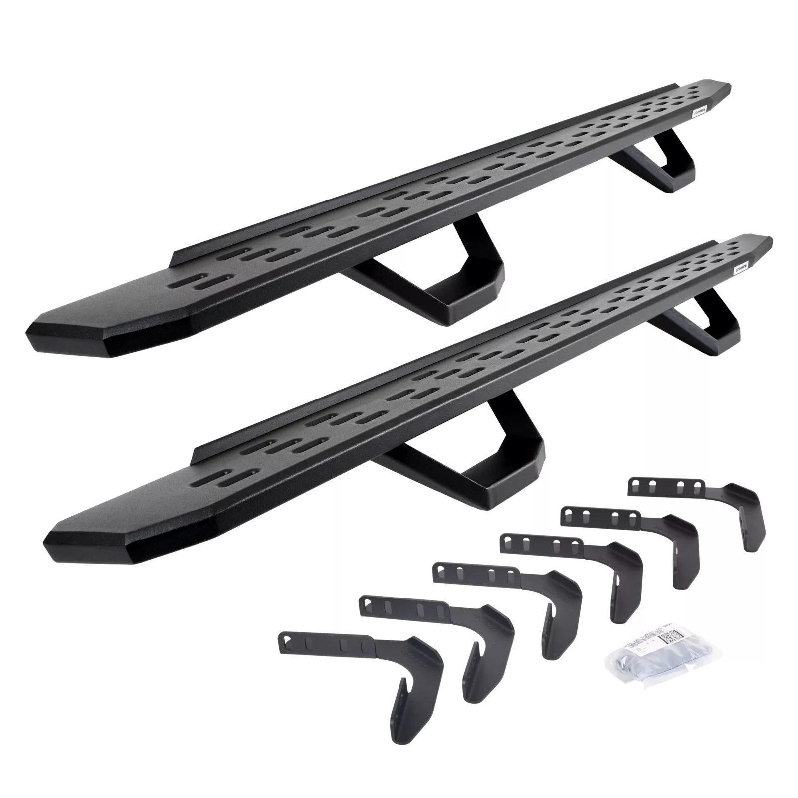 RB30 Running Boards with Mounting Brackets, 2 Pairs Drop Steps Kit