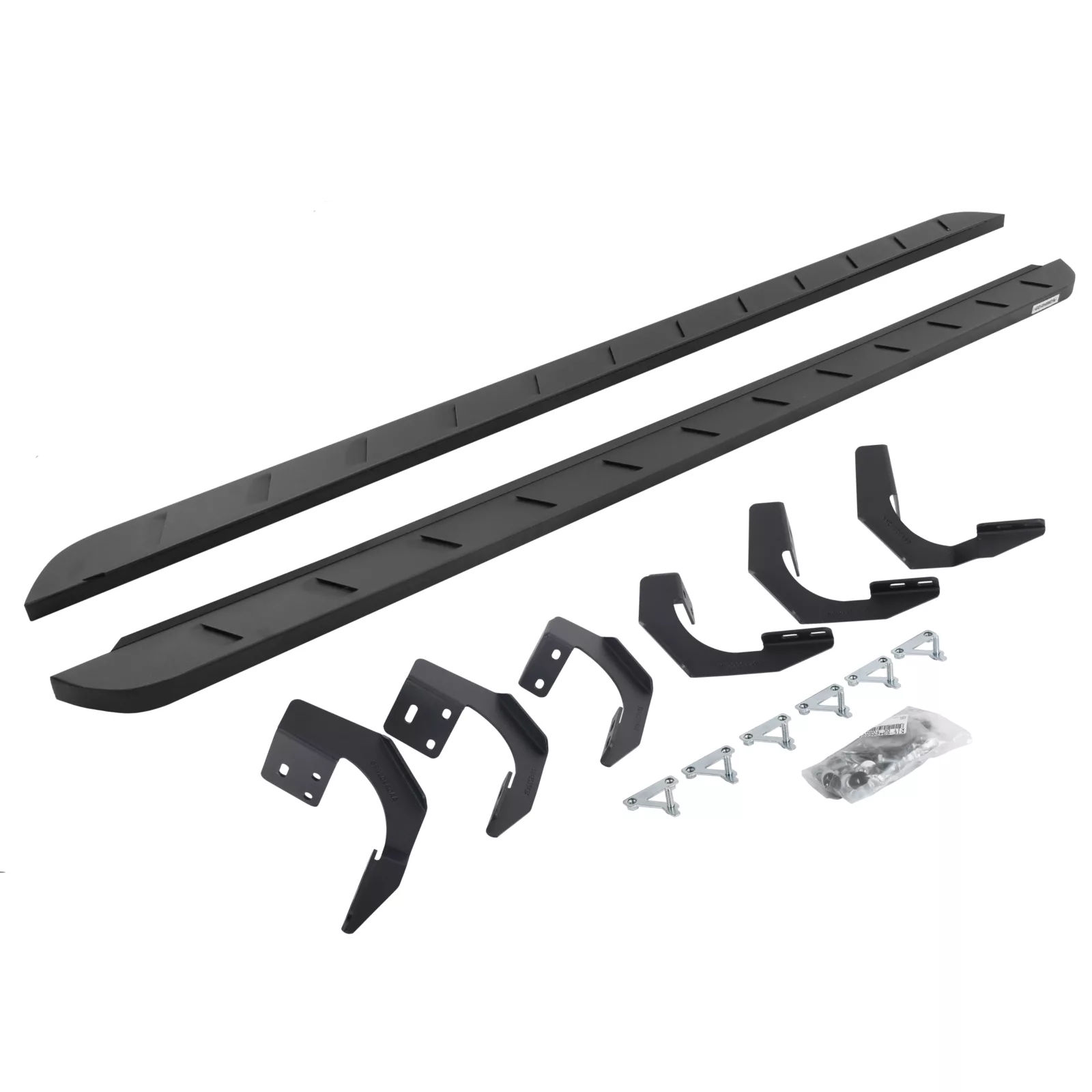 RB10 Slim Line Running Boards with Mounting Brackets Kit
