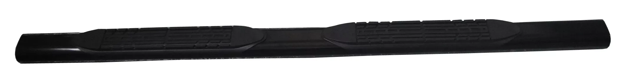 Trail FX TFX 4" Oval Tube Side Steps With Step Pads 4 In Oval Straight Powder Coated Black Mild Steel With Welded End