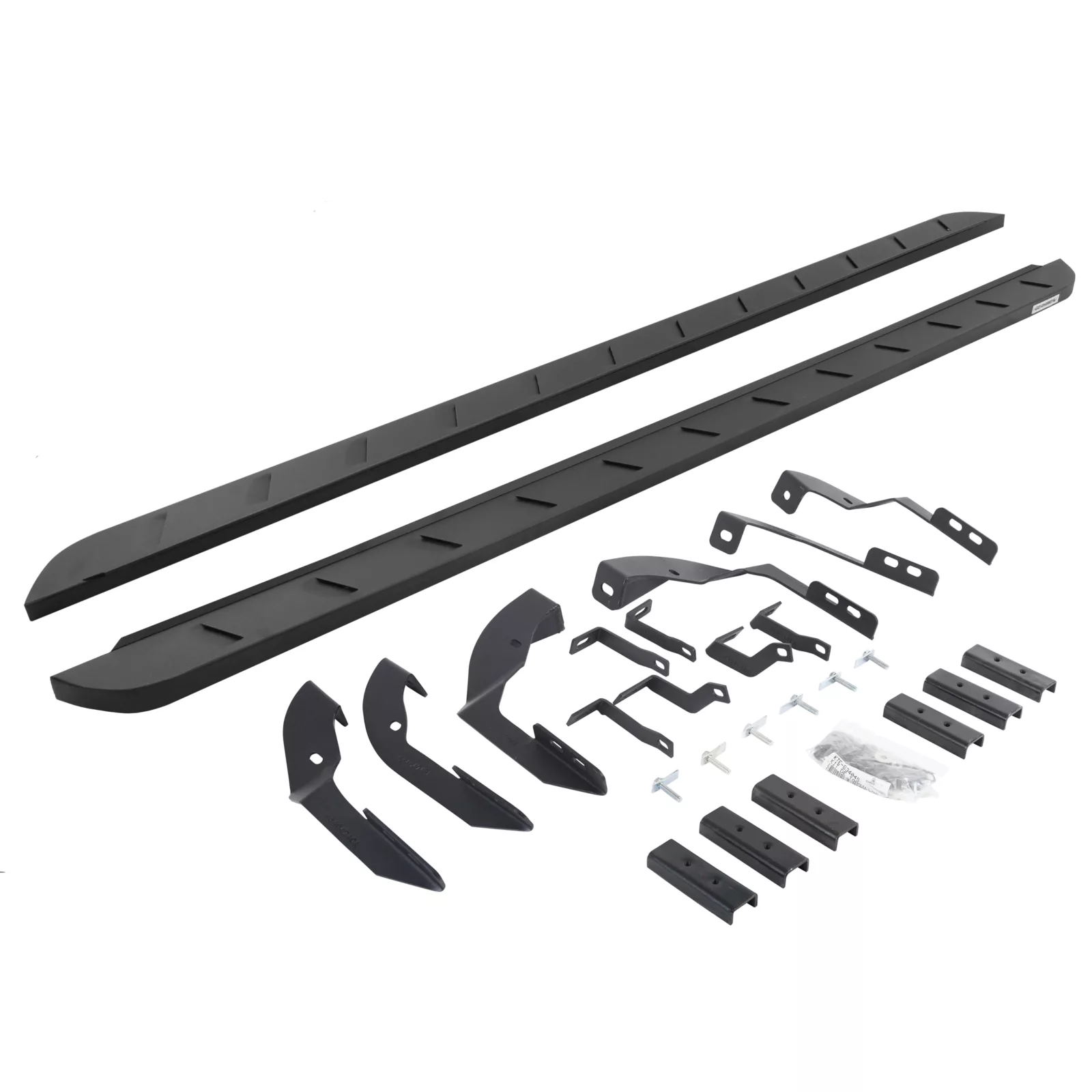 RB10 Slim Line Running Boards with Mounting Brackets Kit