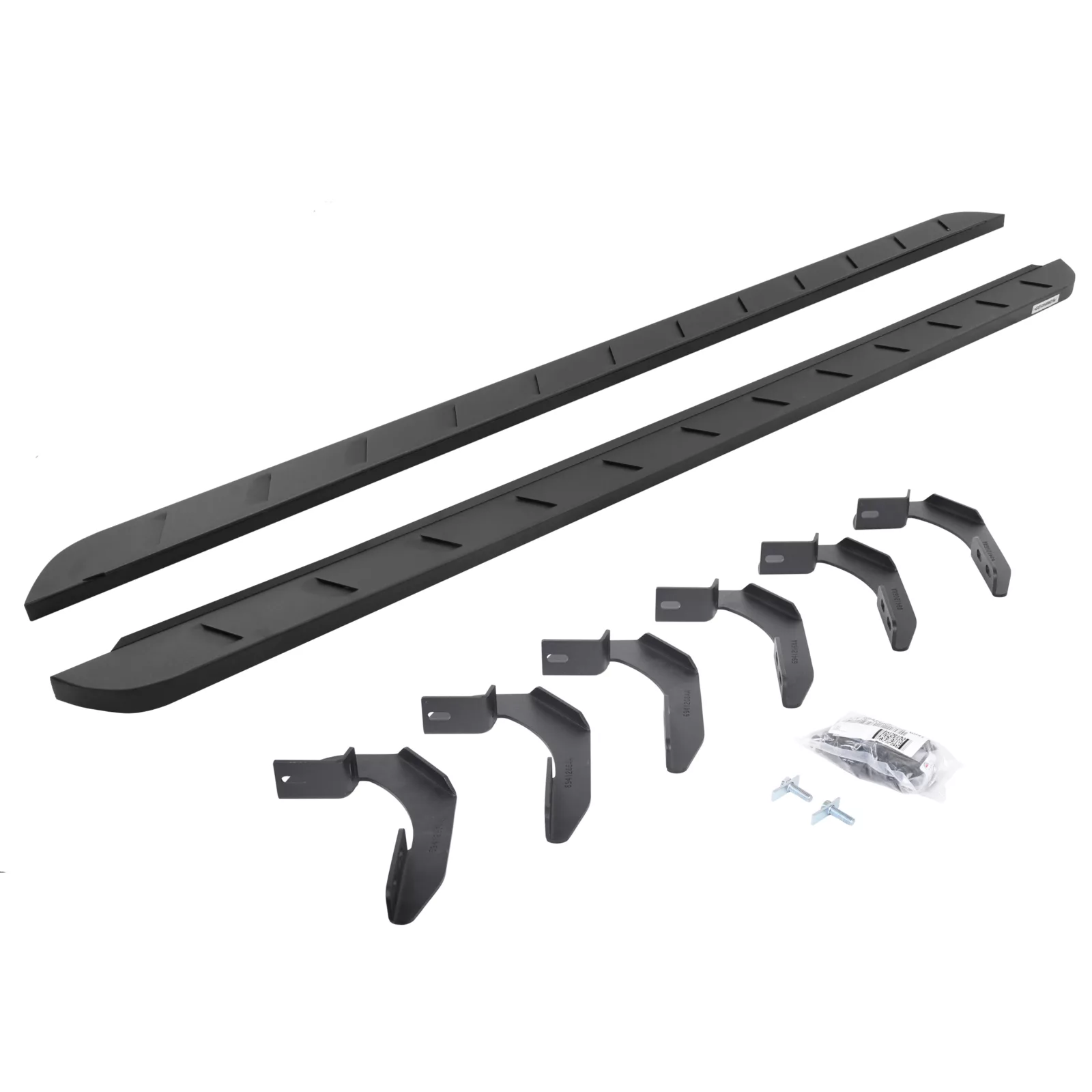 RB10 Slim Line Running Boards with Mounting Brackets Kit