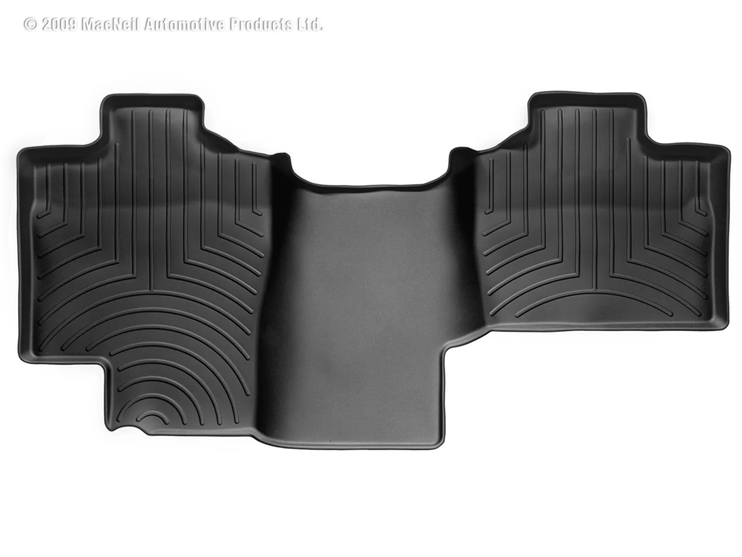 WeatherTech FloorLiner™ DigitalFit®; Black; Rear;