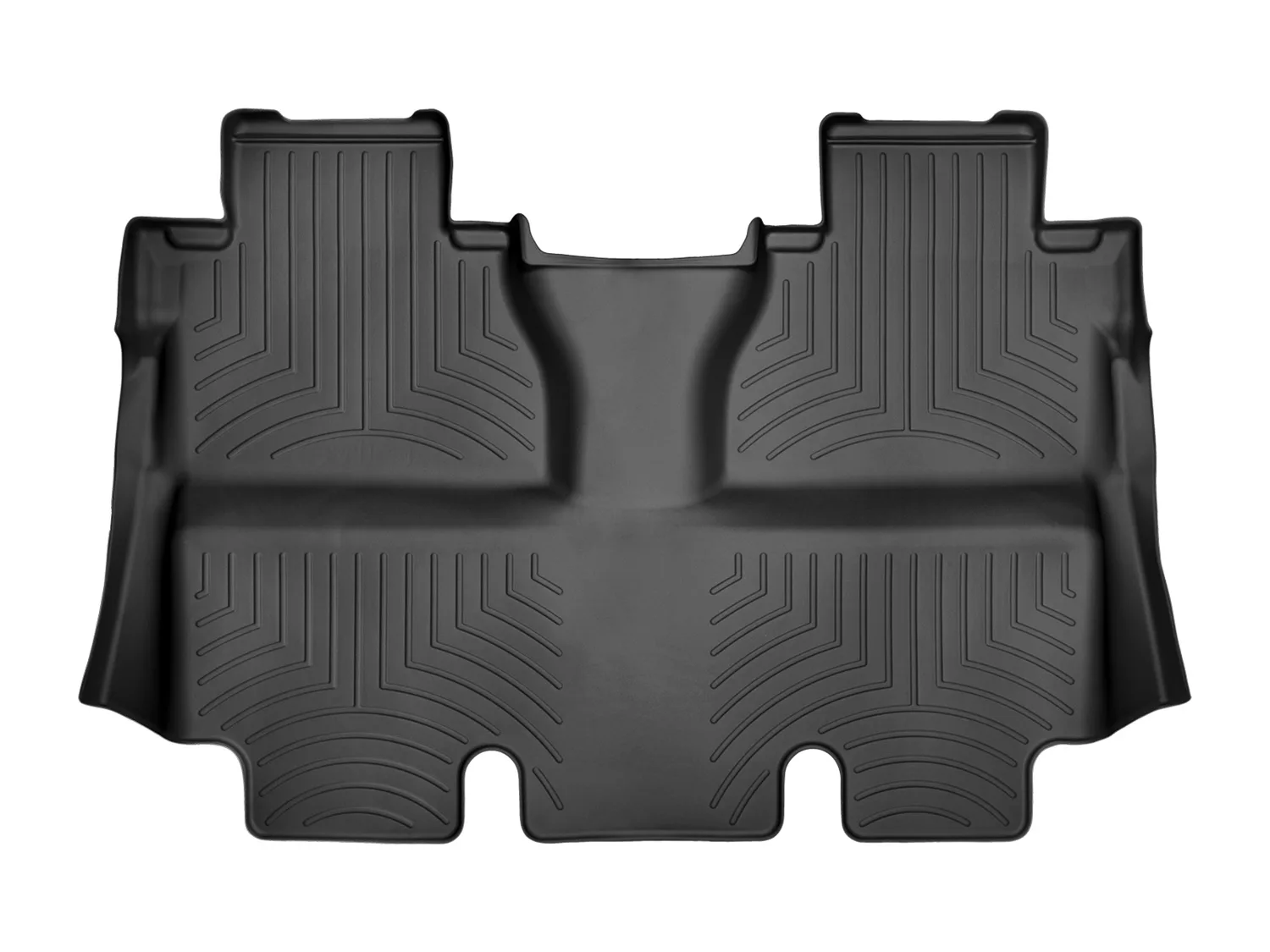 WeatherTech FloorLiner™ DigitalFit®; Black; Rear;
