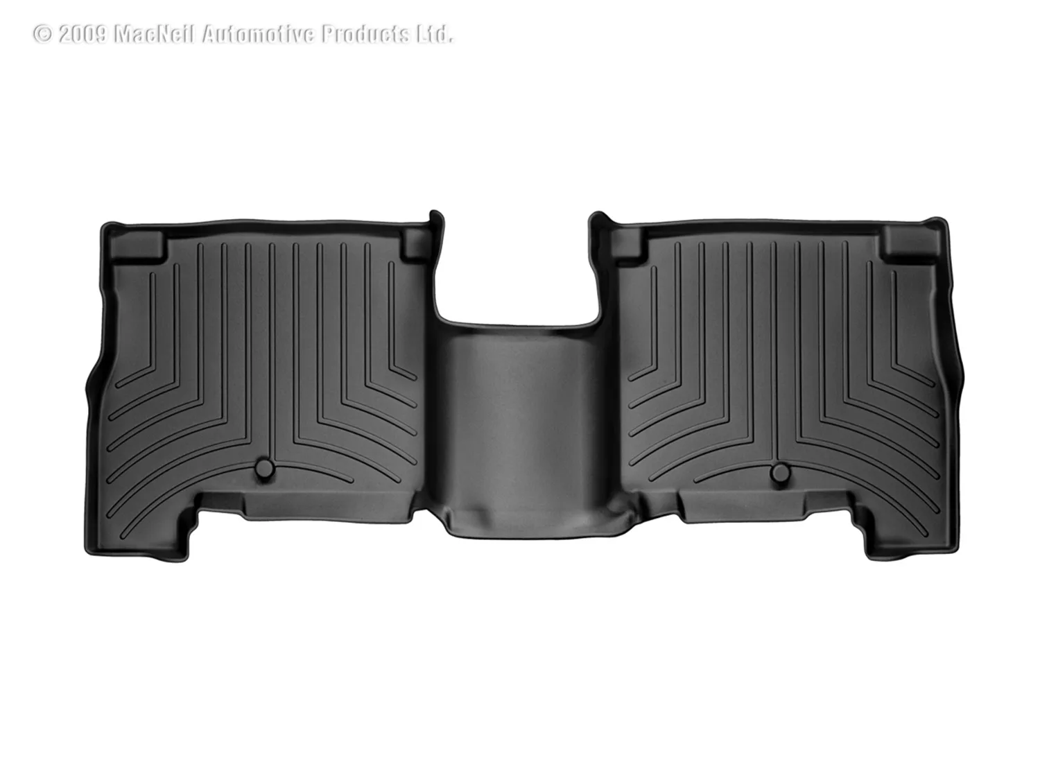 WeatherTech FloorLiner™ DigitalFit®; Black; Rear;