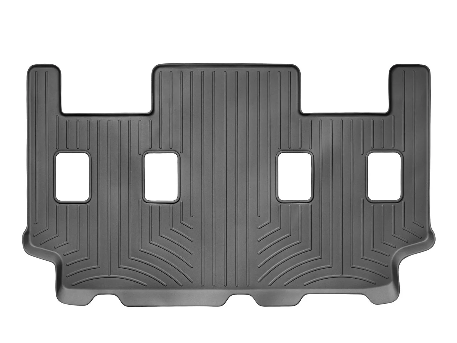 WeatherTech FloorLiner™ DigitalFit®; Black; Third Row;