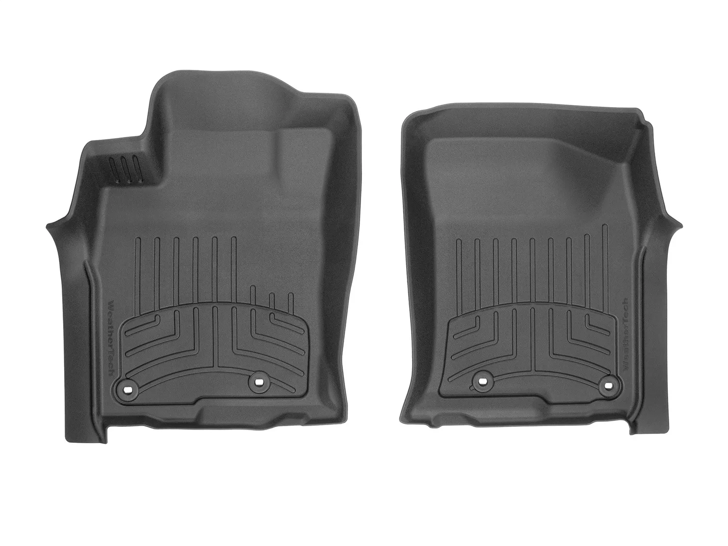 WeatherTech FloorLiner™ HP; Black; Front;
