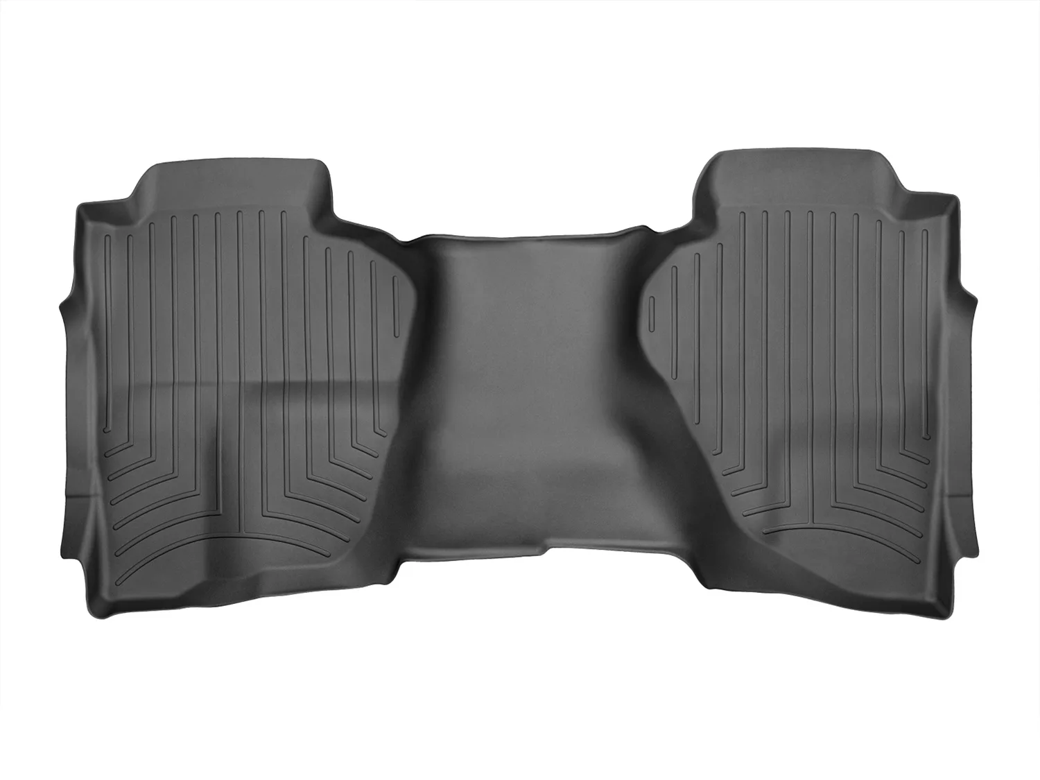 WeatherTech FloorLiner™ DigitalFit®; Black; Rear;