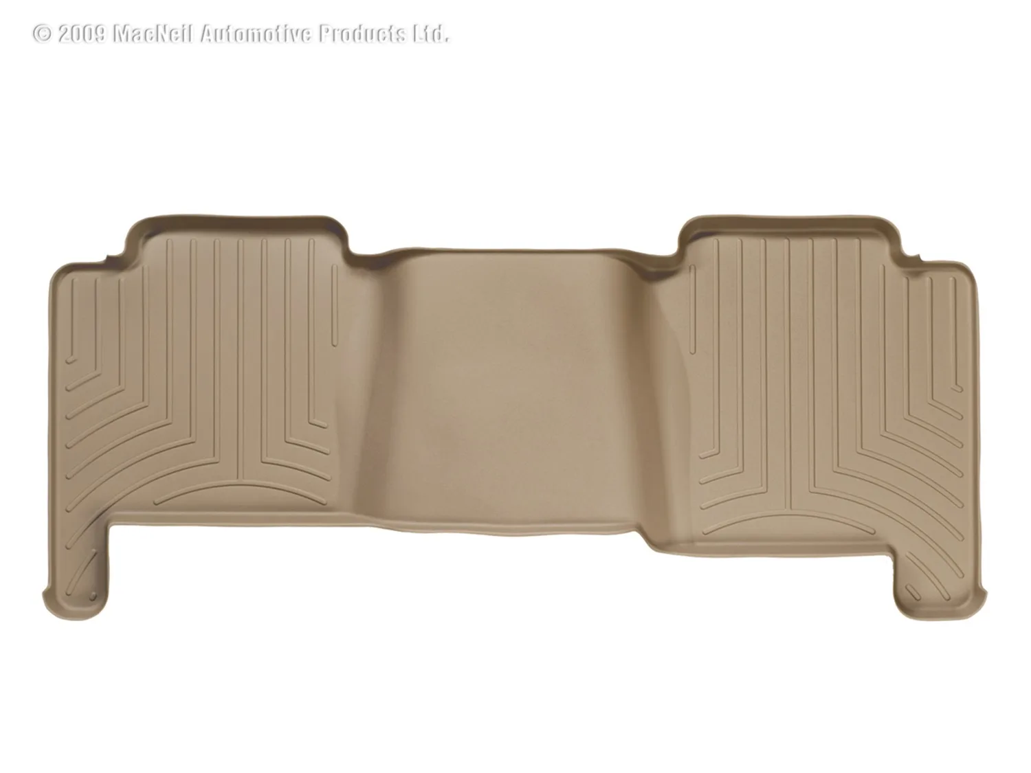 WeatherTech FloorLiner™ DigitalFit®; Tan; Rear;