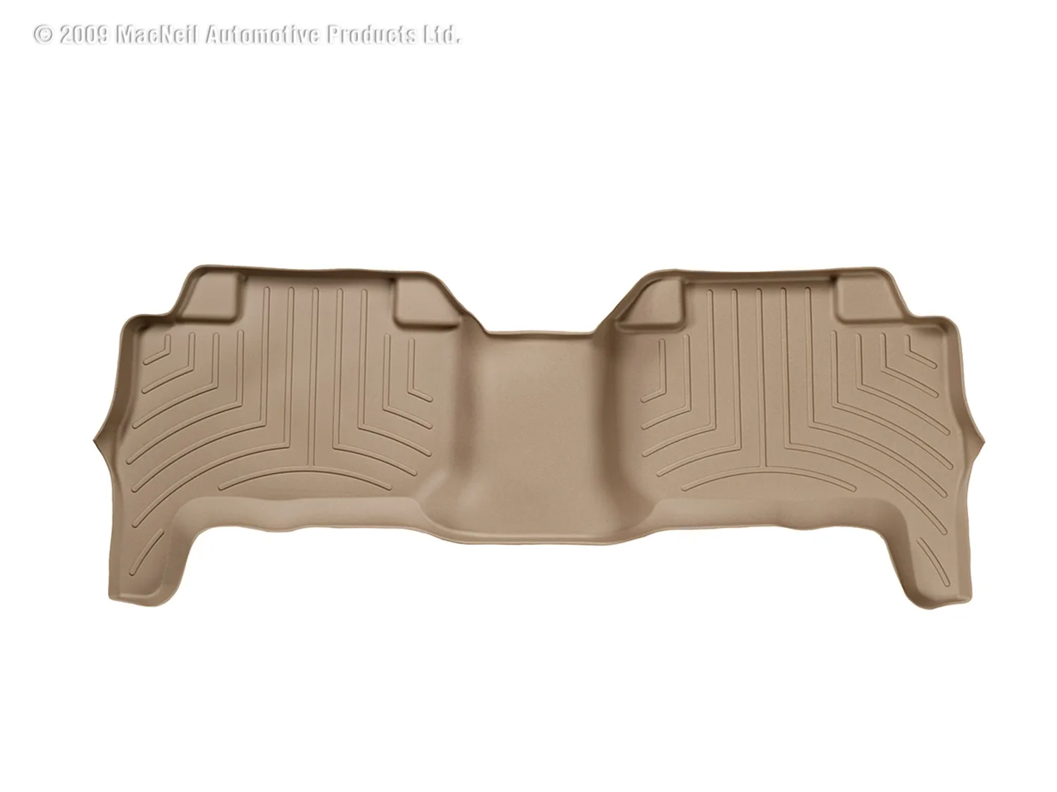 WeatherTech FloorLiner™ DigitalFit®; Tan; Rear;