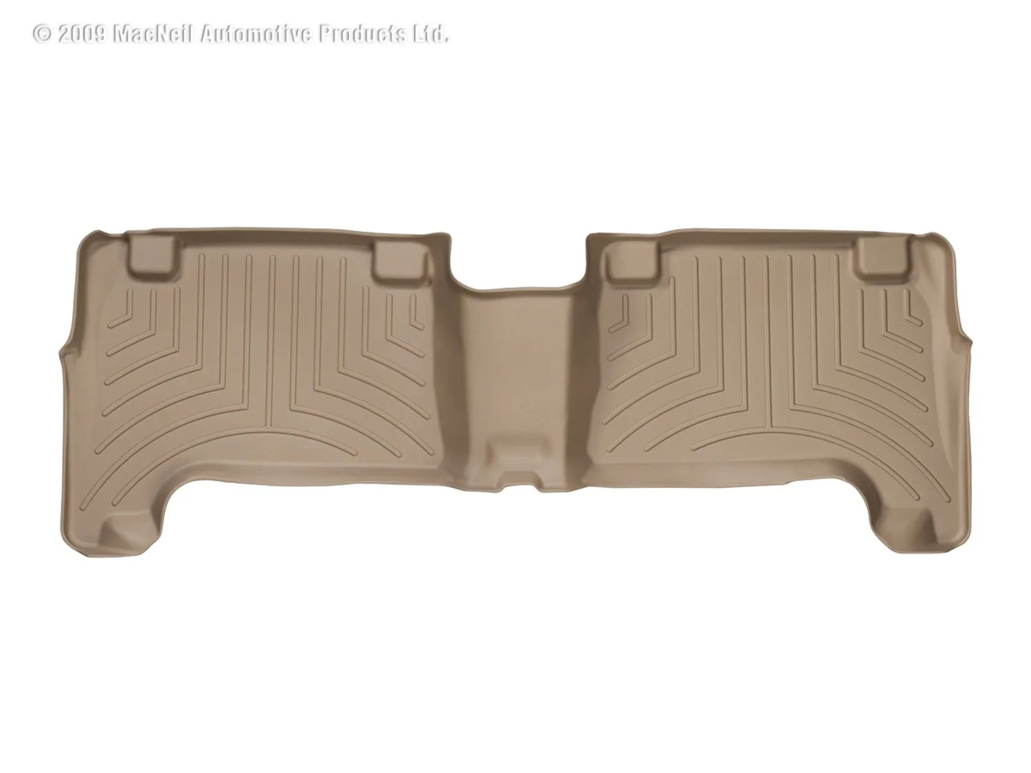 WeatherTech FloorLiner™ DigitalFit®; Tan; Rear;