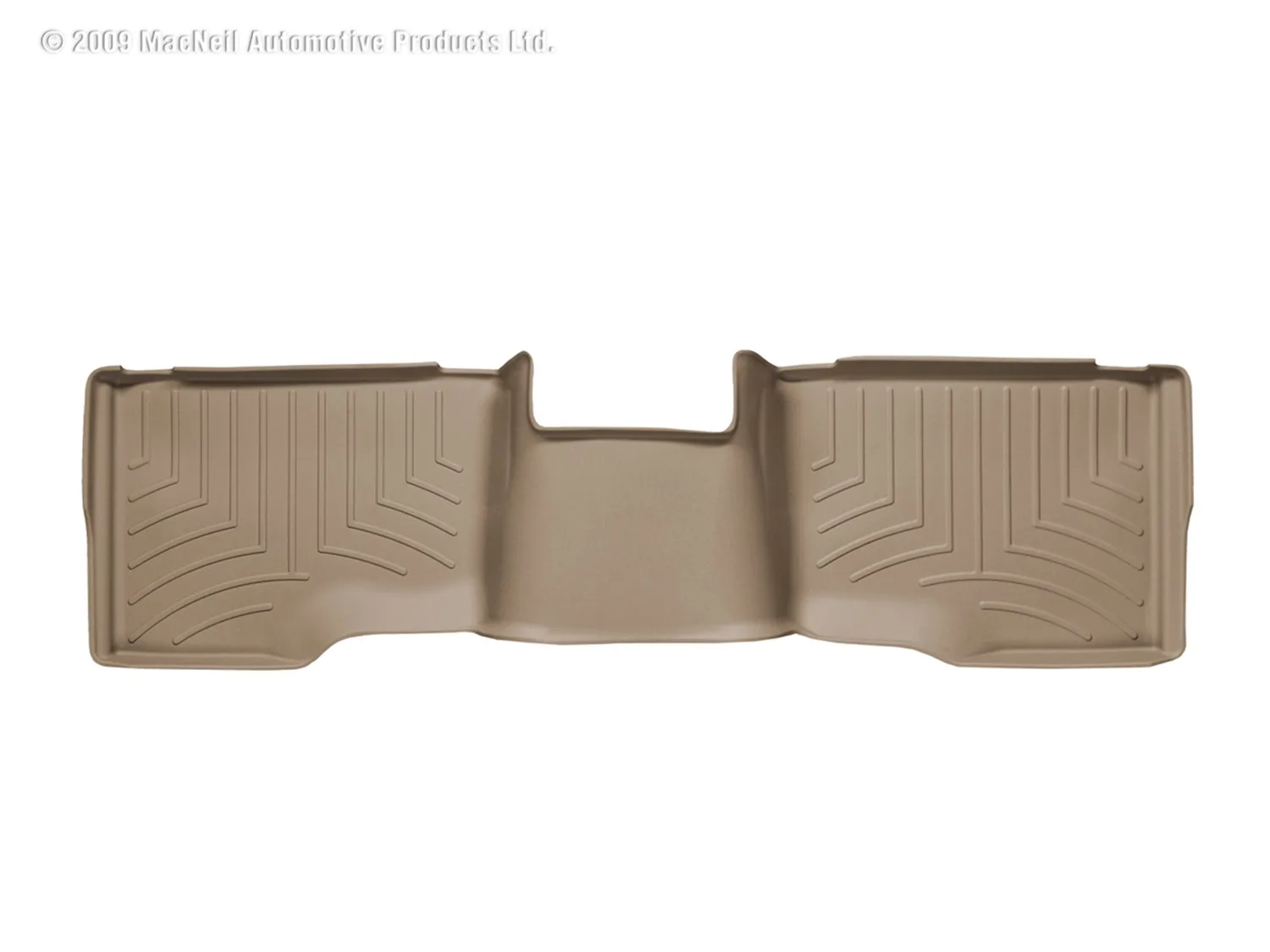 WeatherTech FloorLiner™ DigitalFit®; Tan; Rear;