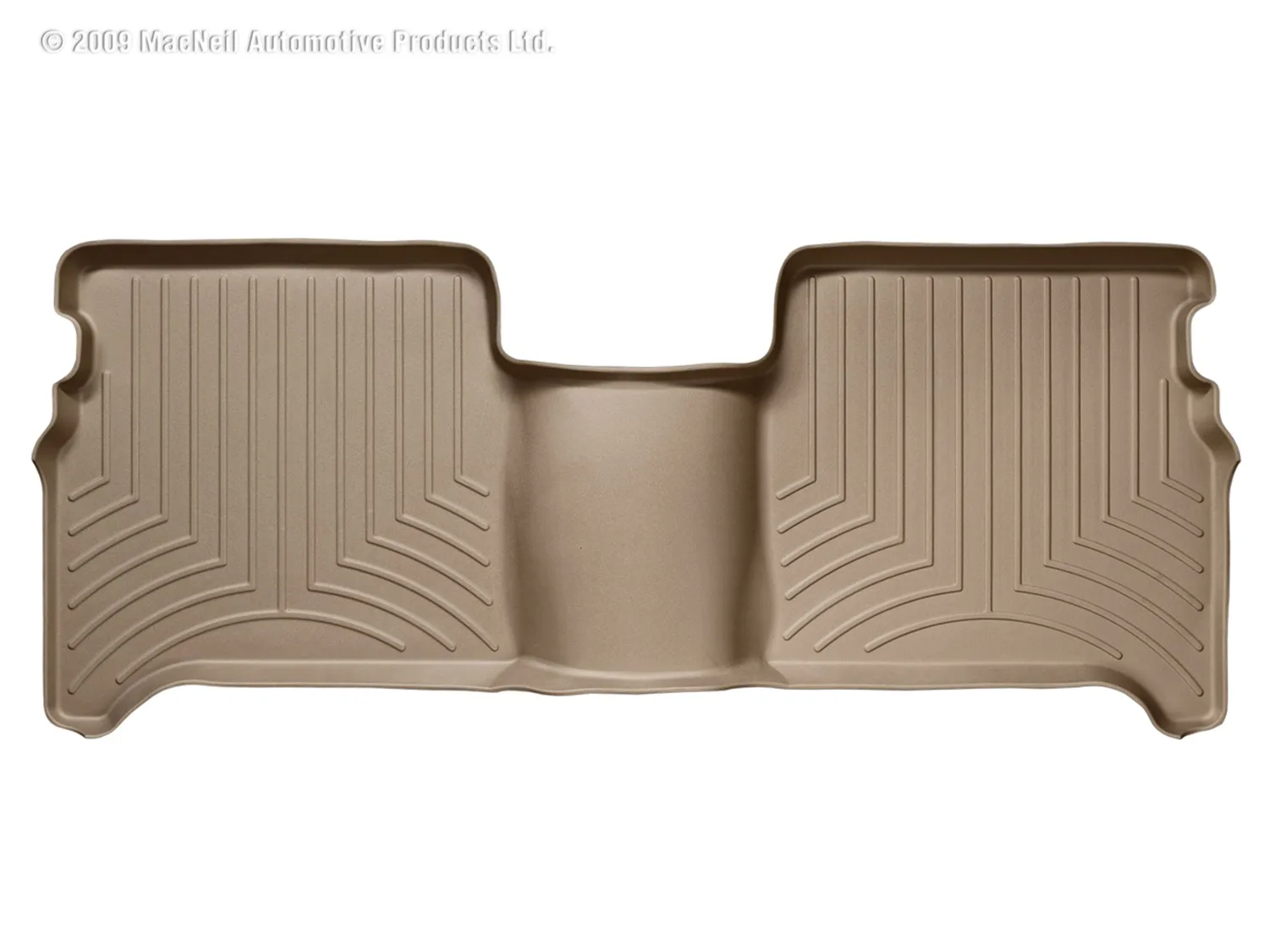 WeatherTech FloorLiner™ DigitalFit®; Tan; Rear;