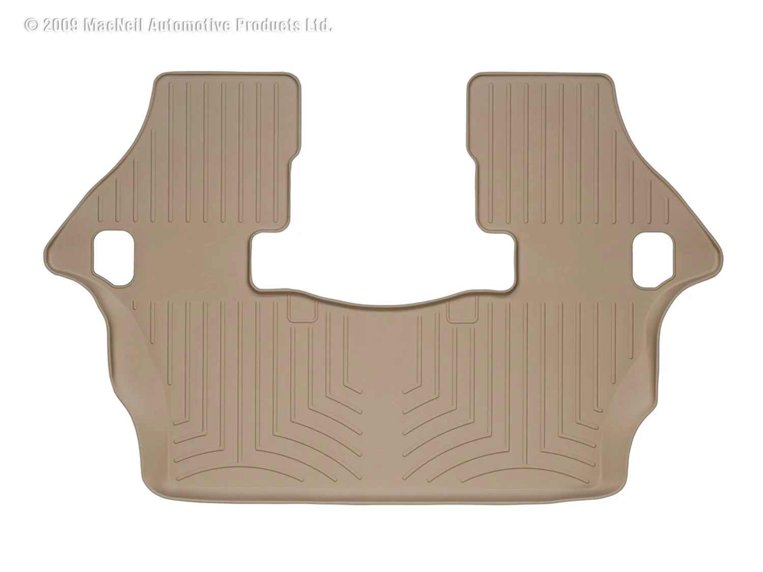 WeatherTech FloorLiner™ DigitalFit®; Tan; Third Row;