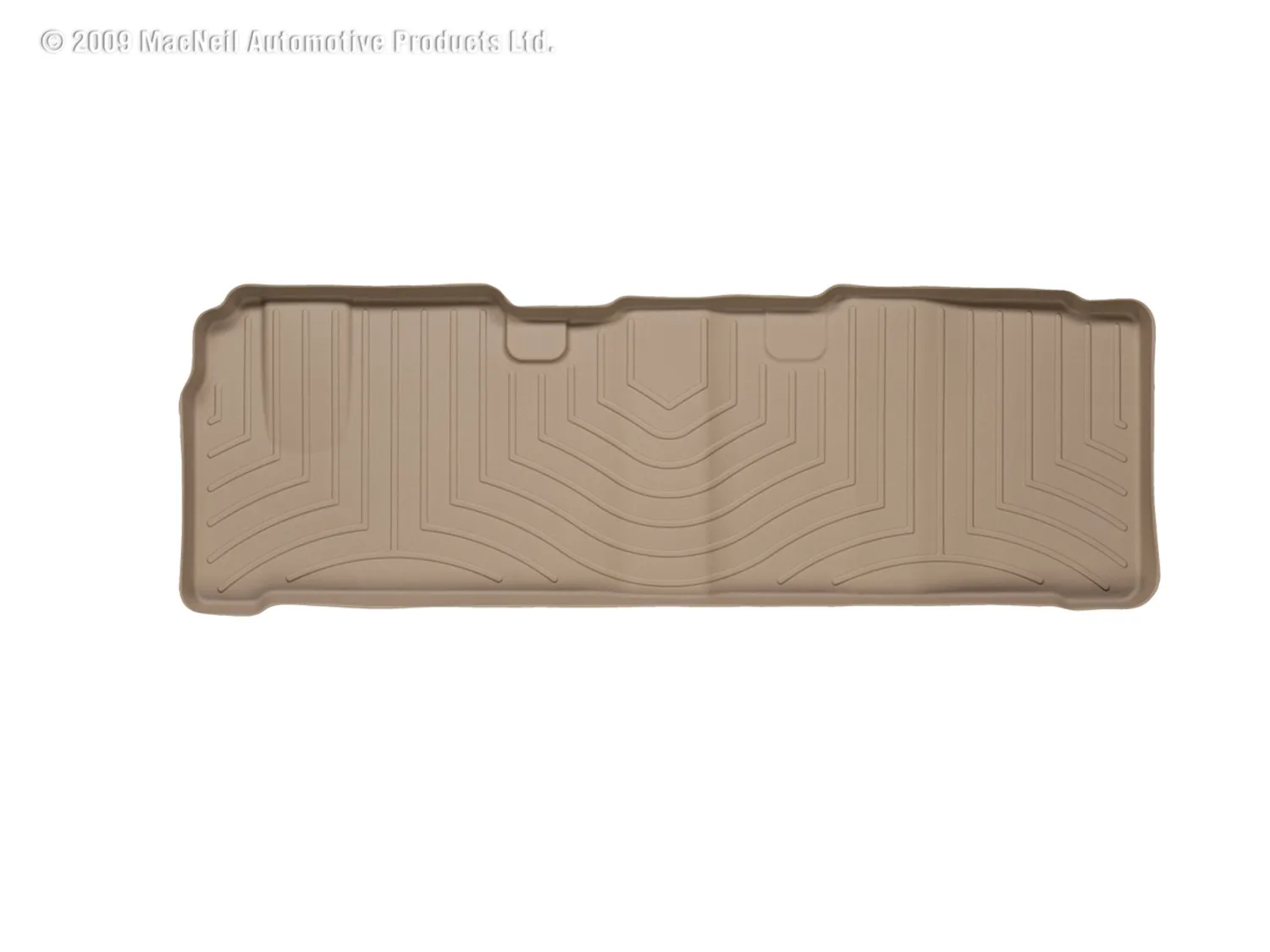 WeatherTech FloorLiner™ DigitalFit®; Tan; Rear;