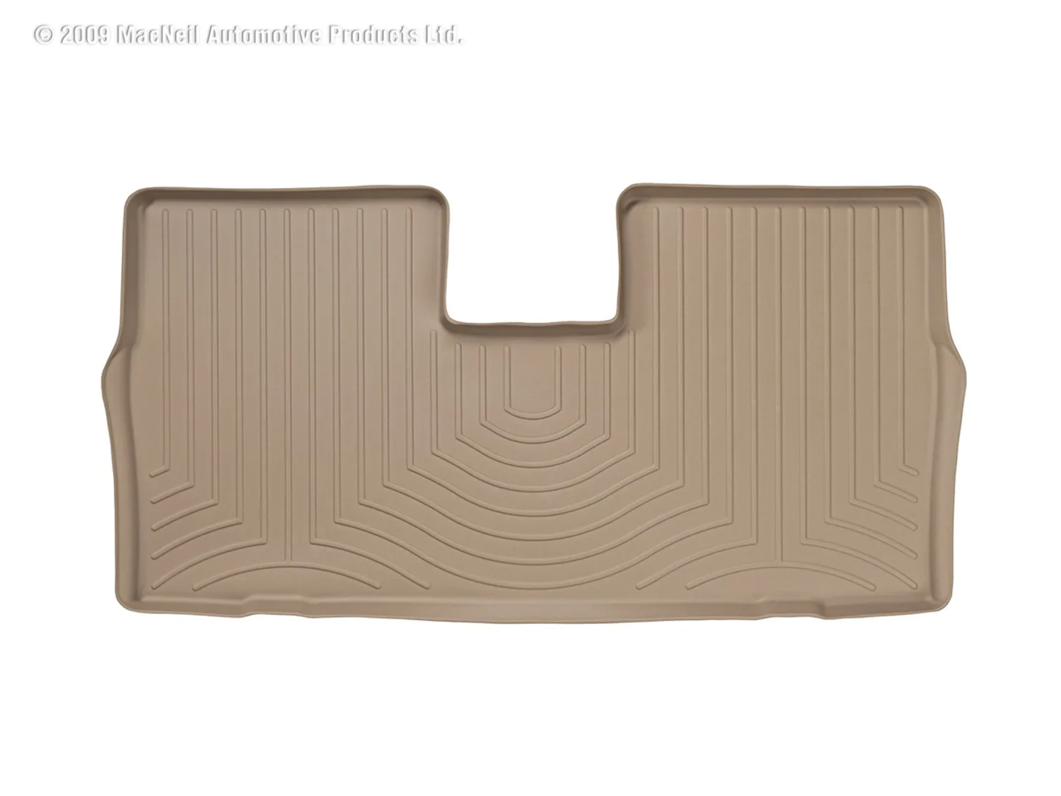 WeatherTech FloorLiner™ DigitalFit®; Tan; Rear;