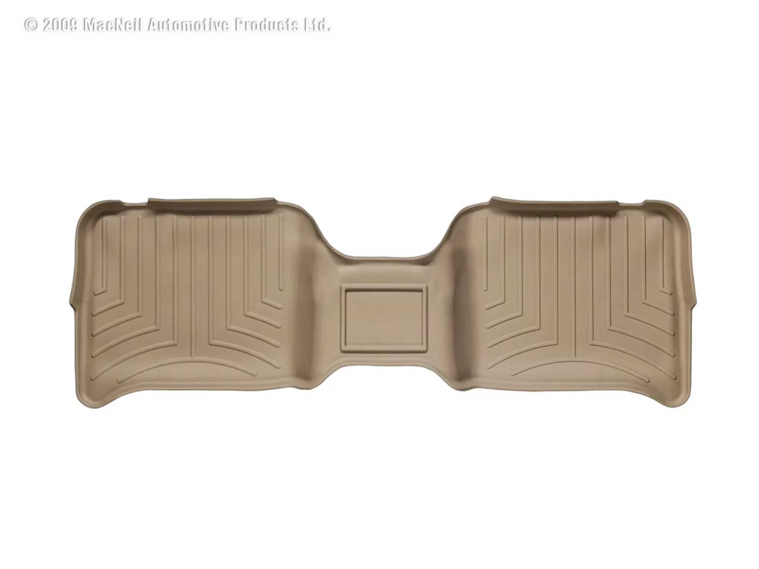 WeatherTech FloorLiner™ DigitalFit®; Tan; Rear;