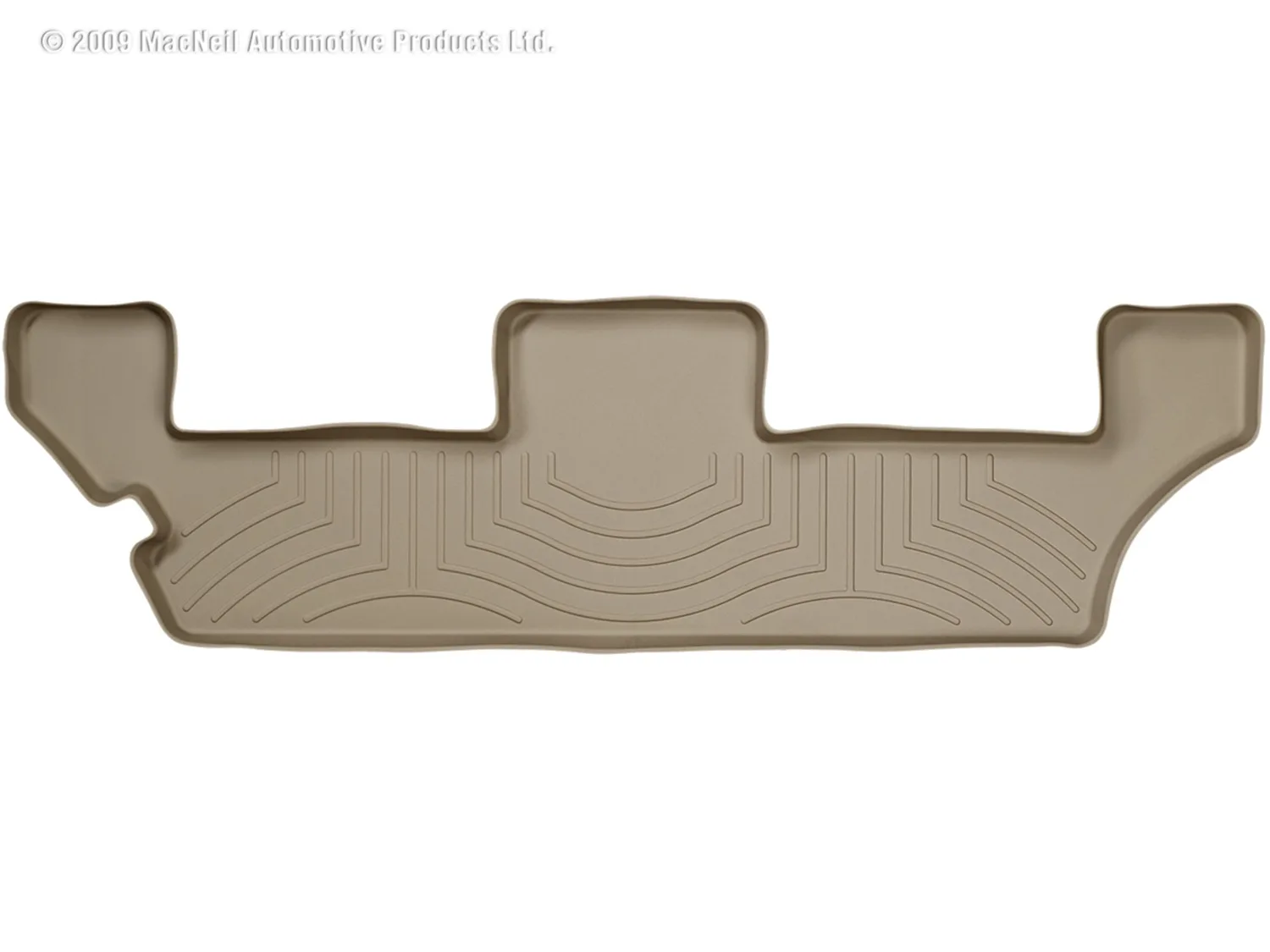 WeatherTech FloorLiner™ DigitalFit®; Tan; Third Row;
