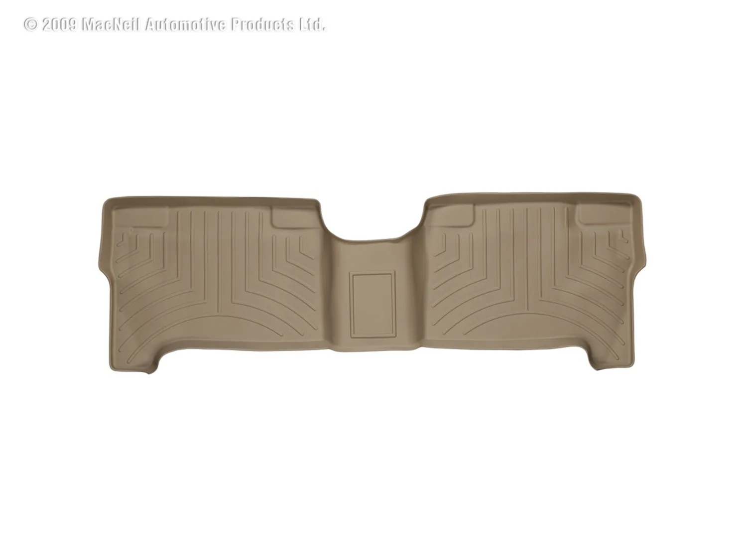 WeatherTech FloorLiner™ DigitalFit®; Tan; Rear;