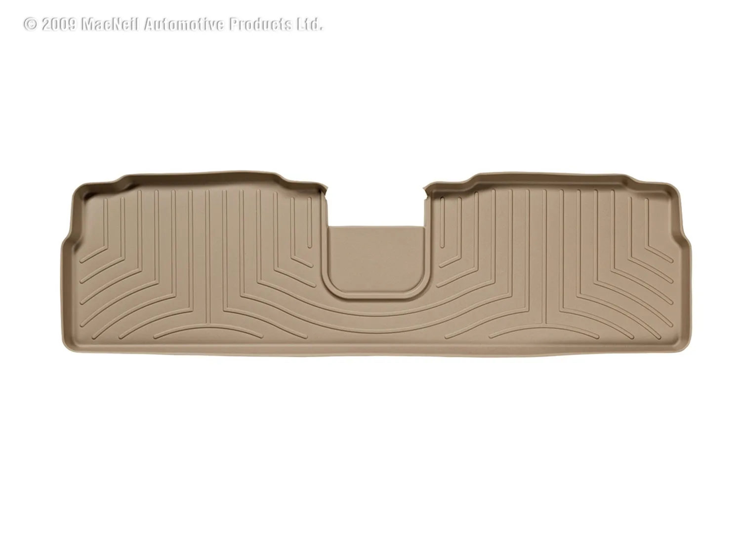 WeatherTech FloorLiner™ DigitalFit®; Tan; Rear;