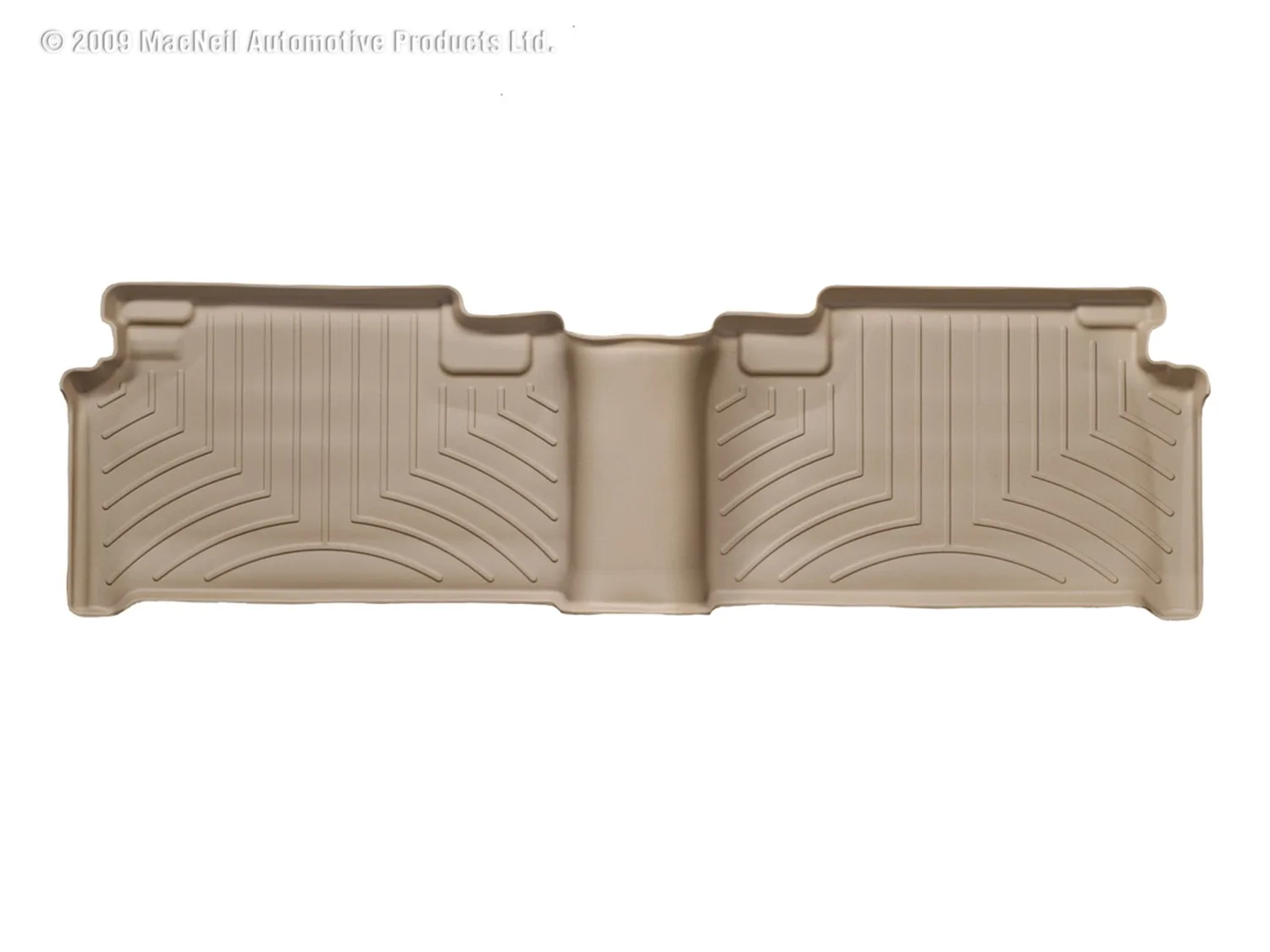 WeatherTech FloorLiner™ DigitalFit®; Tan; Rear;