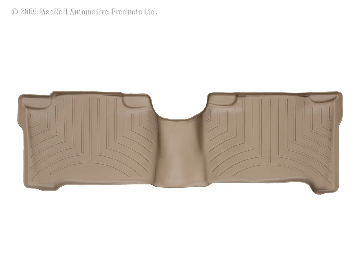 WeatherTech FloorLiner™ DigitalFit®; Tan; Rear;