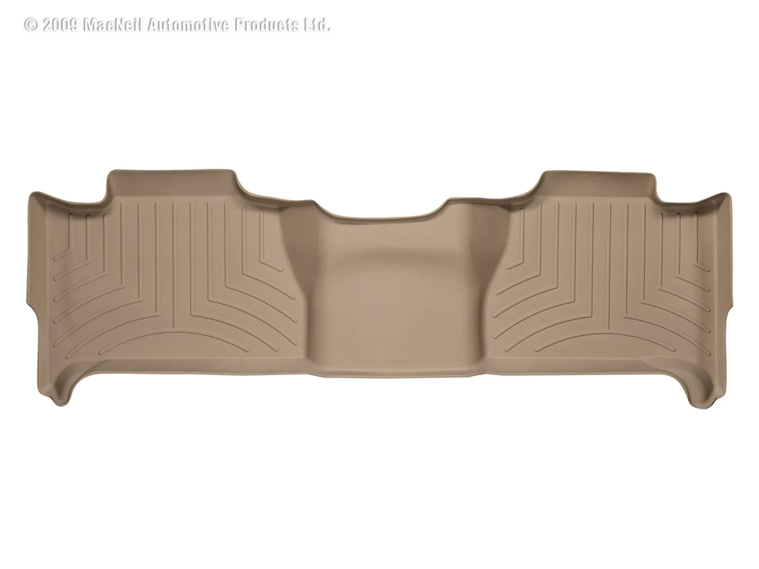 WeatherTech FloorLiner™ DigitalFit®; Tan; Rear;