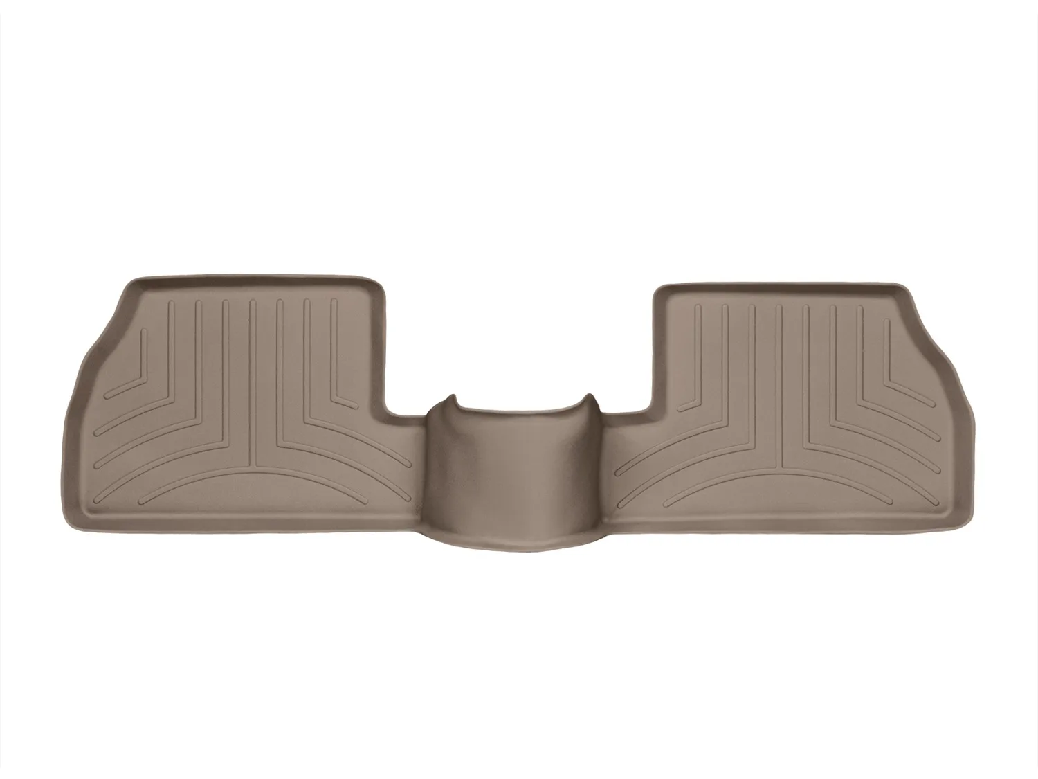WeatherTech FloorLiner™ DigitalFit®; Tan; Rear;