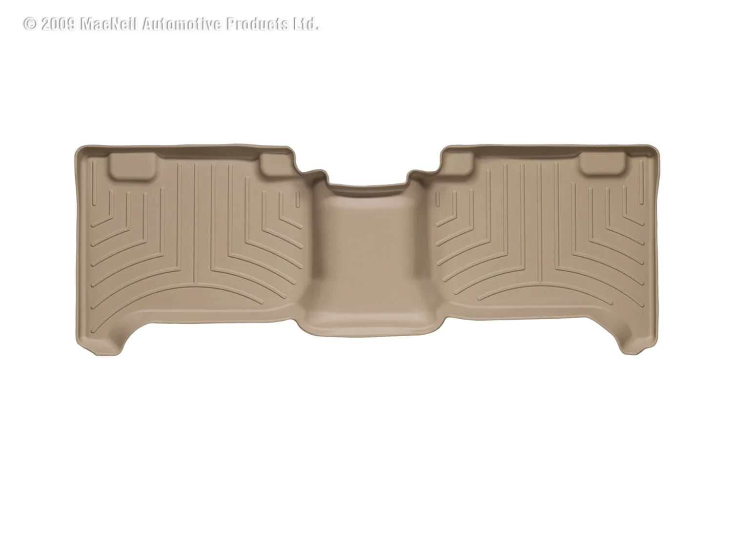 WeatherTech FloorLiner™ DigitalFit®; Tan; Rear;