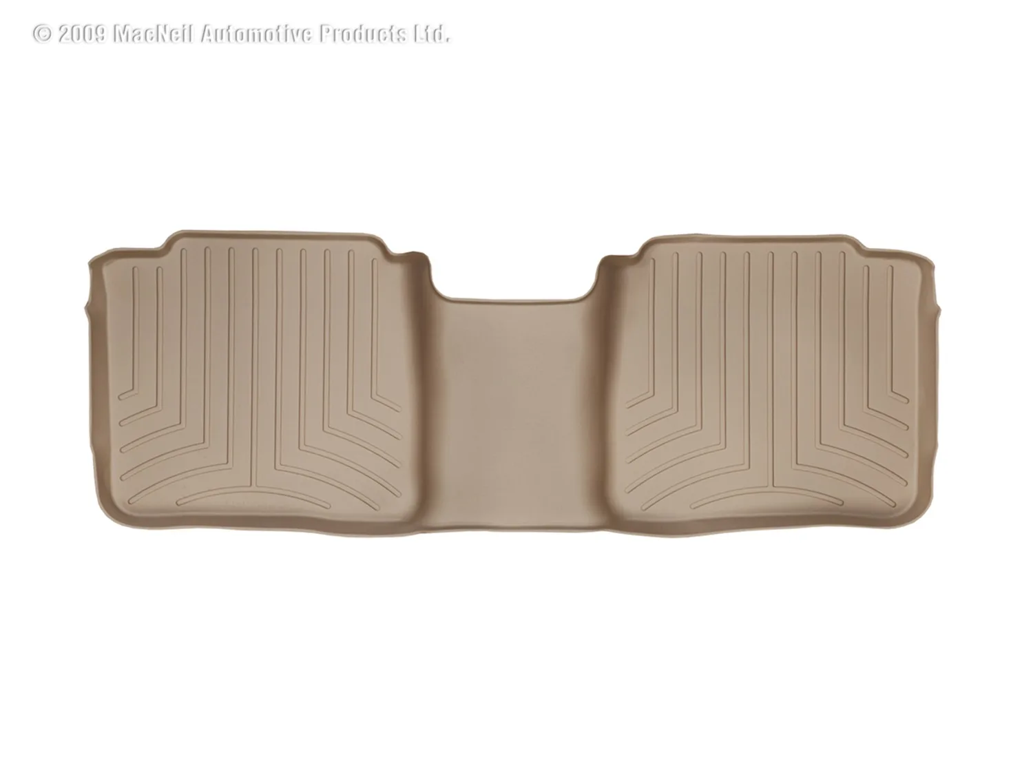 WeatherTech FloorLiner™ DigitalFit®; Tan; Rear;