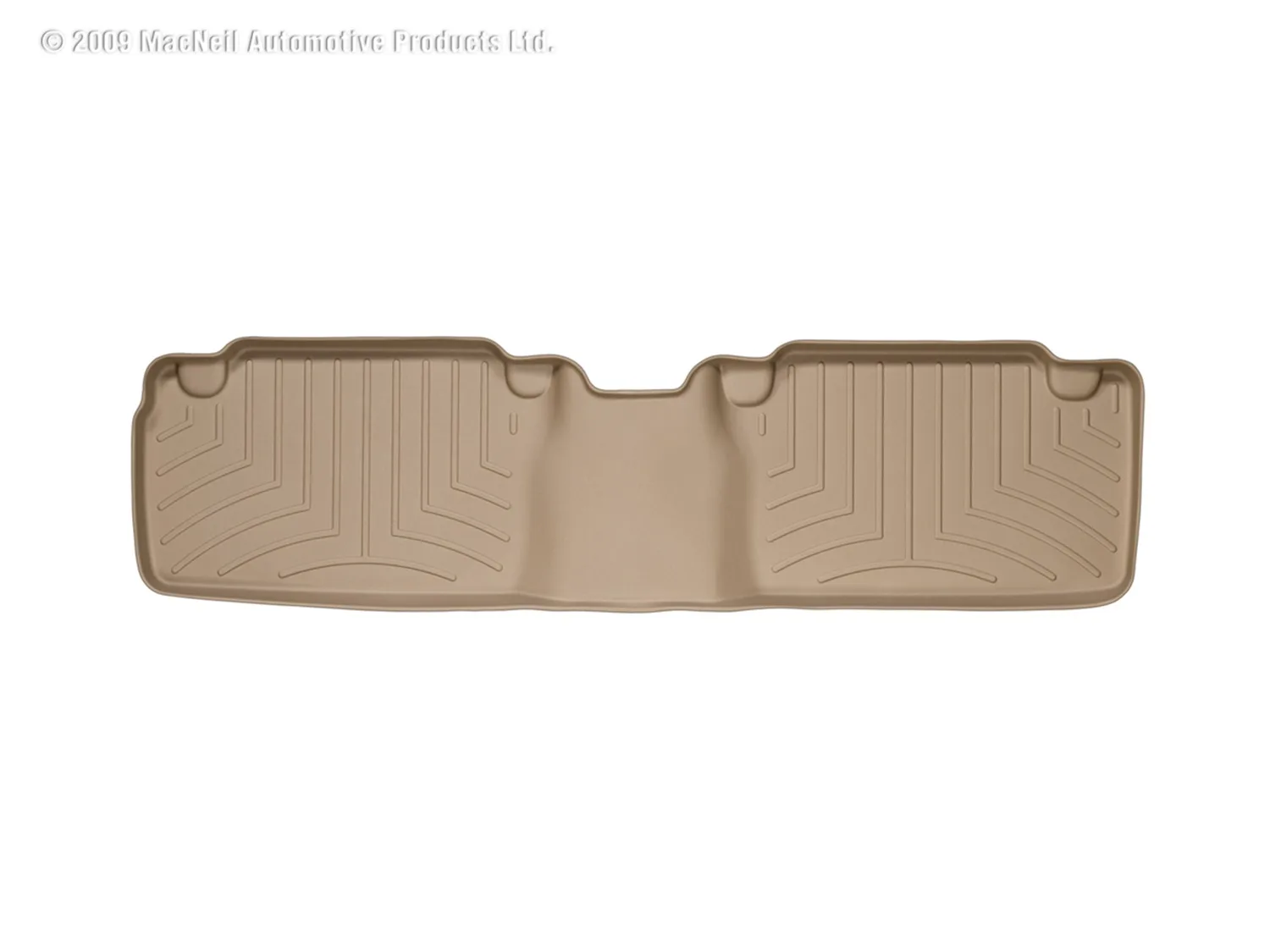 WeatherTech FloorLiner™ DigitalFit®; Tan; Rear;