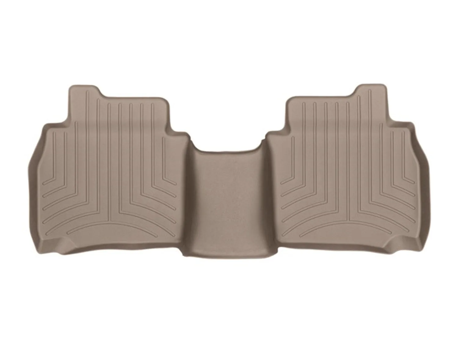 WeatherTech FloorLiner™ DigitalFit®; Tan; Rear;