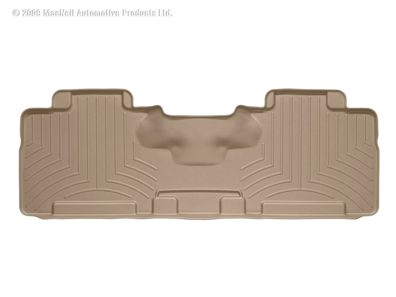 WeatherTech FloorLiner™ DigitalFit®; Tan; Rear;