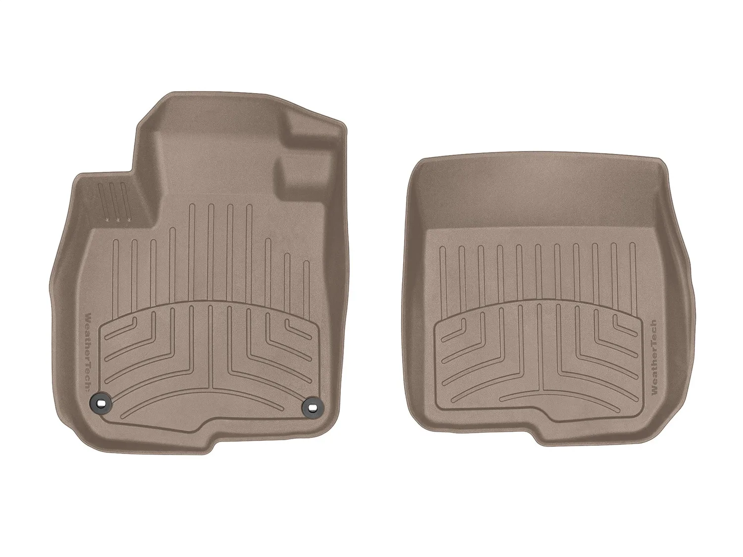 WeatherTech FloorLiner™ HP; Tan; Front;