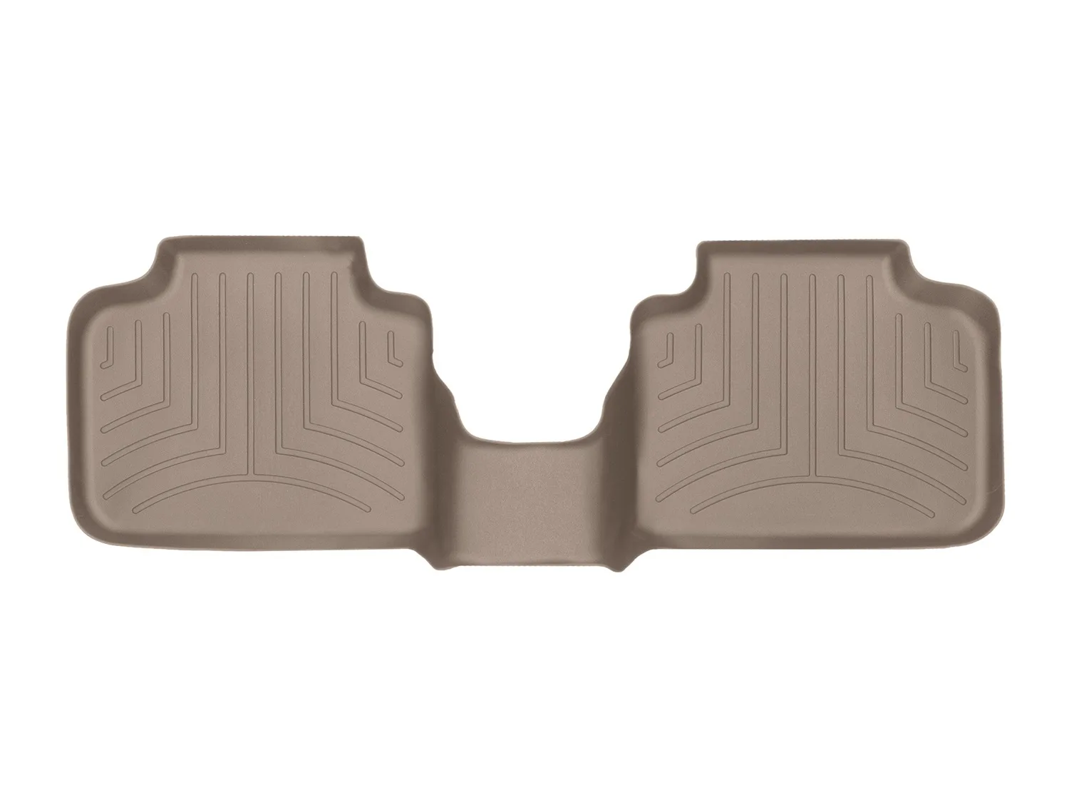 WeatherTech FloorLiner™ DigitalFit®; Tan; Rear;