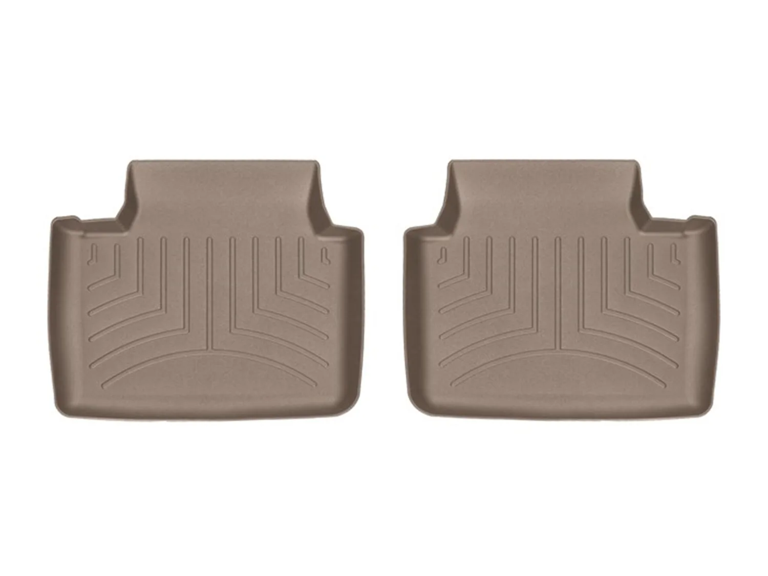 WeatherTech FloorLiner™ DigitalFit®; Tan; Rear;