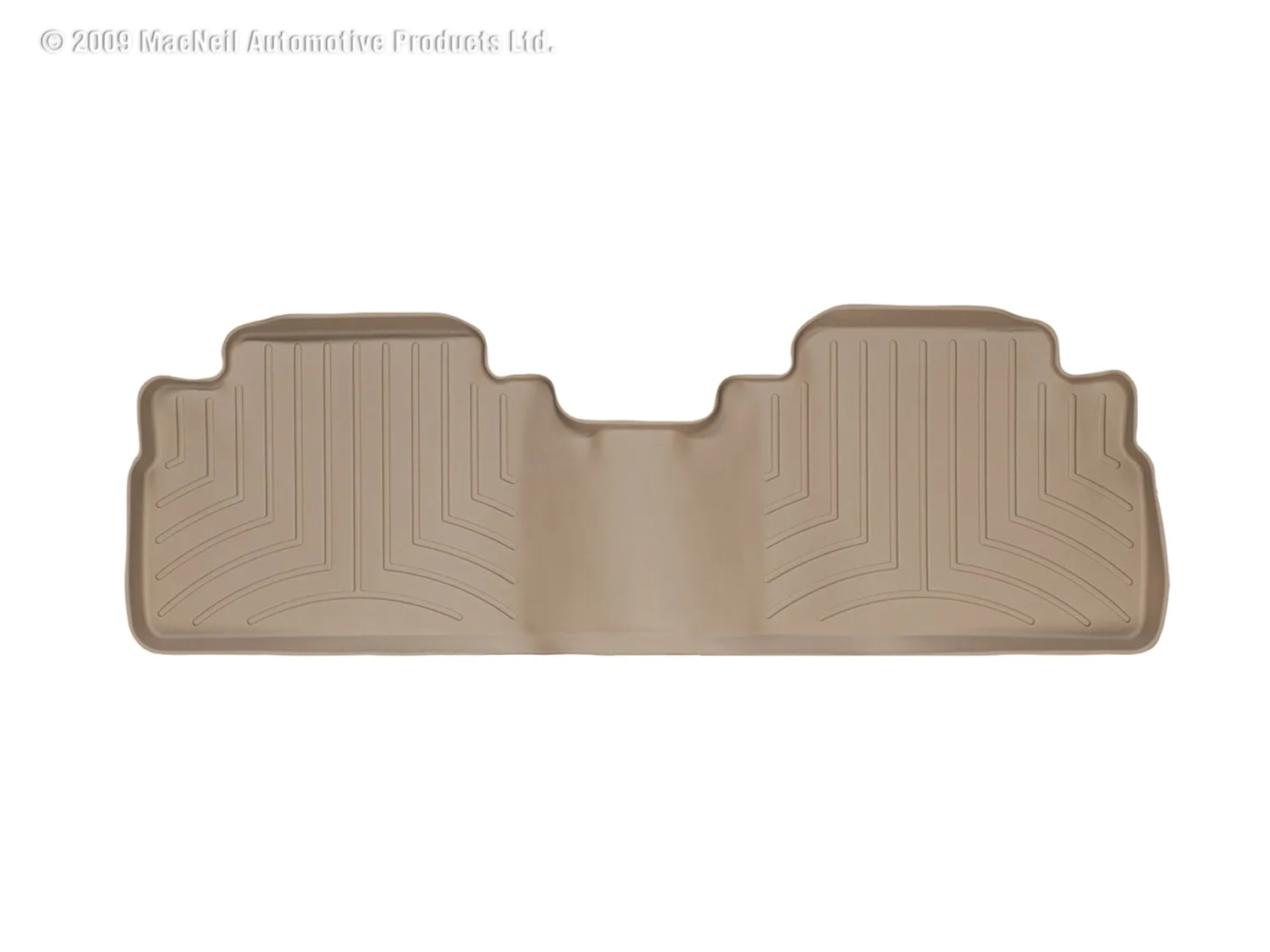 WeatherTech FloorLiner™ DigitalFit®; Tan; Rear;