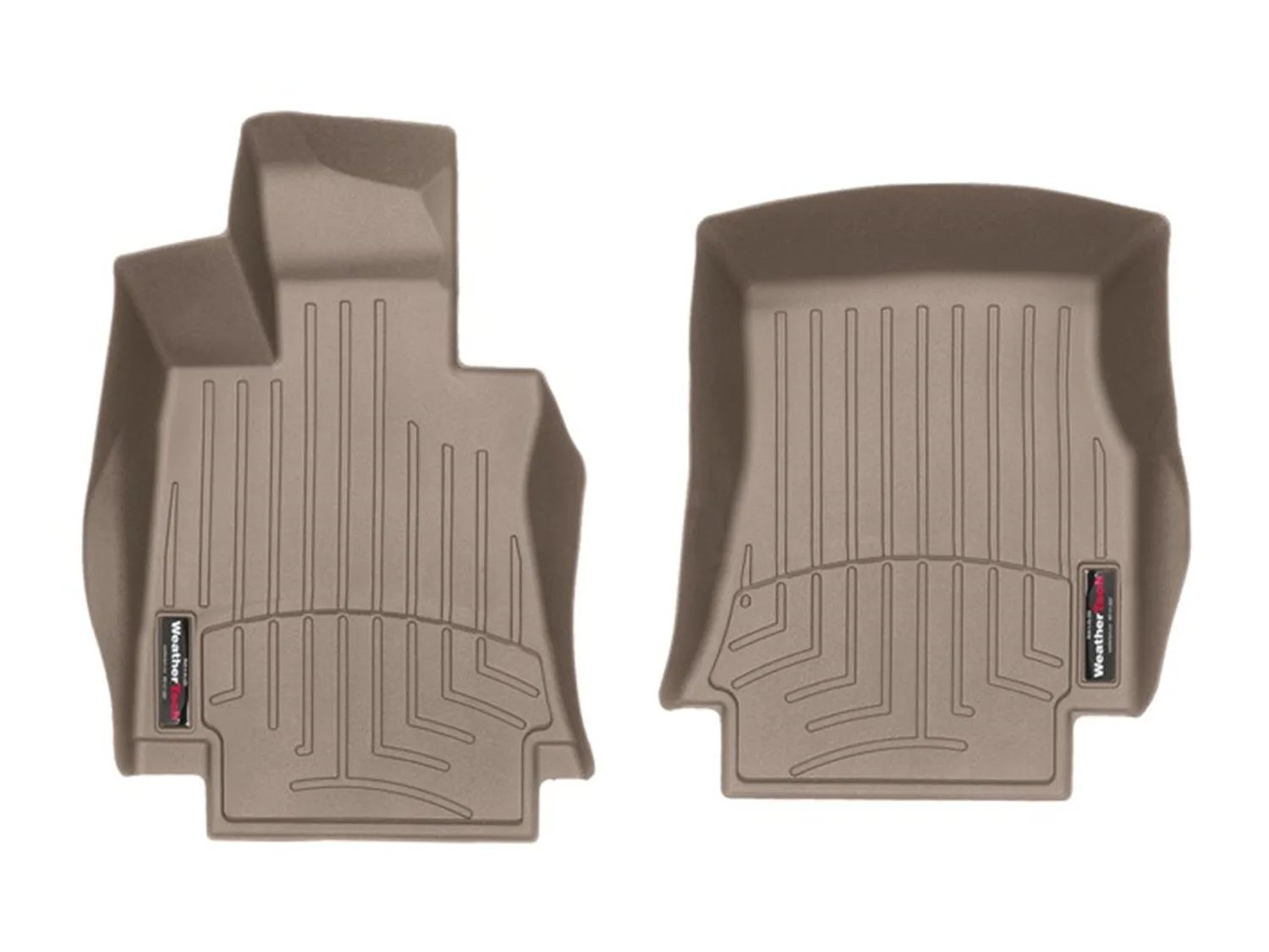 WeatherTech FloorLiner™ DigitalFit®; Tan; Front;