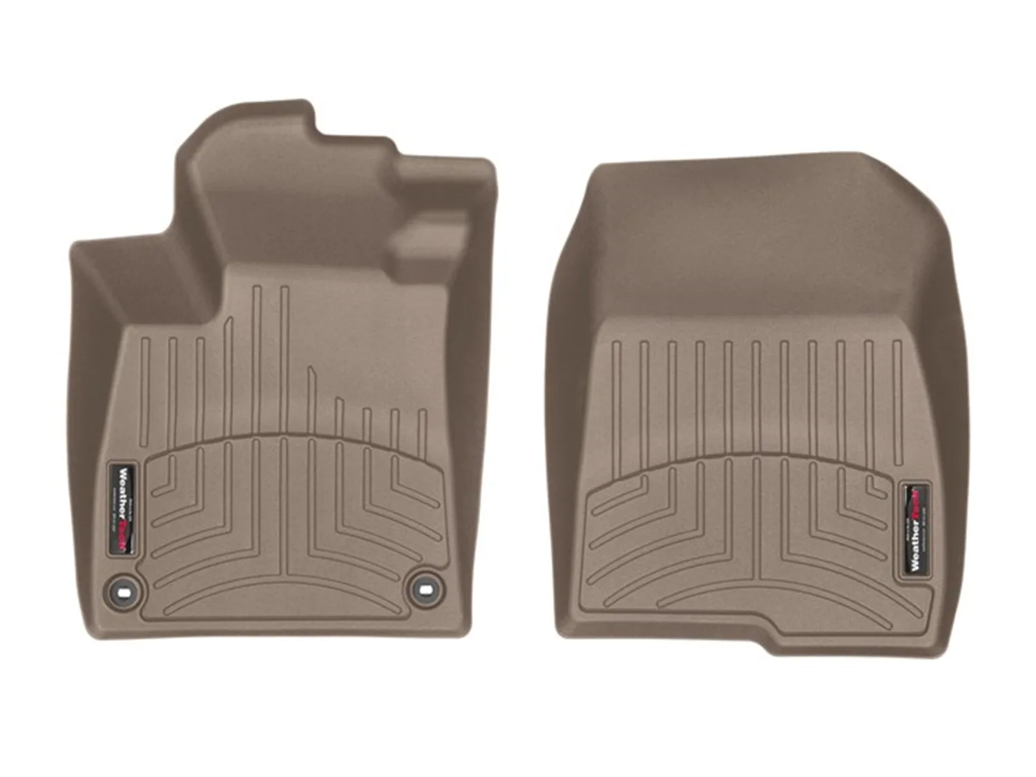 WeatherTech FloorLiner™ DigitalFit®; Tan; Front;