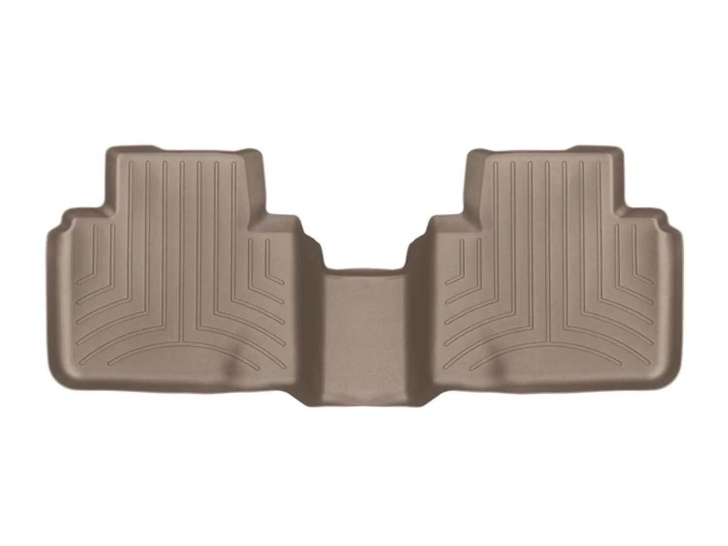 WeatherTech FloorLiner™ DigitalFit®; Tan; Rear;